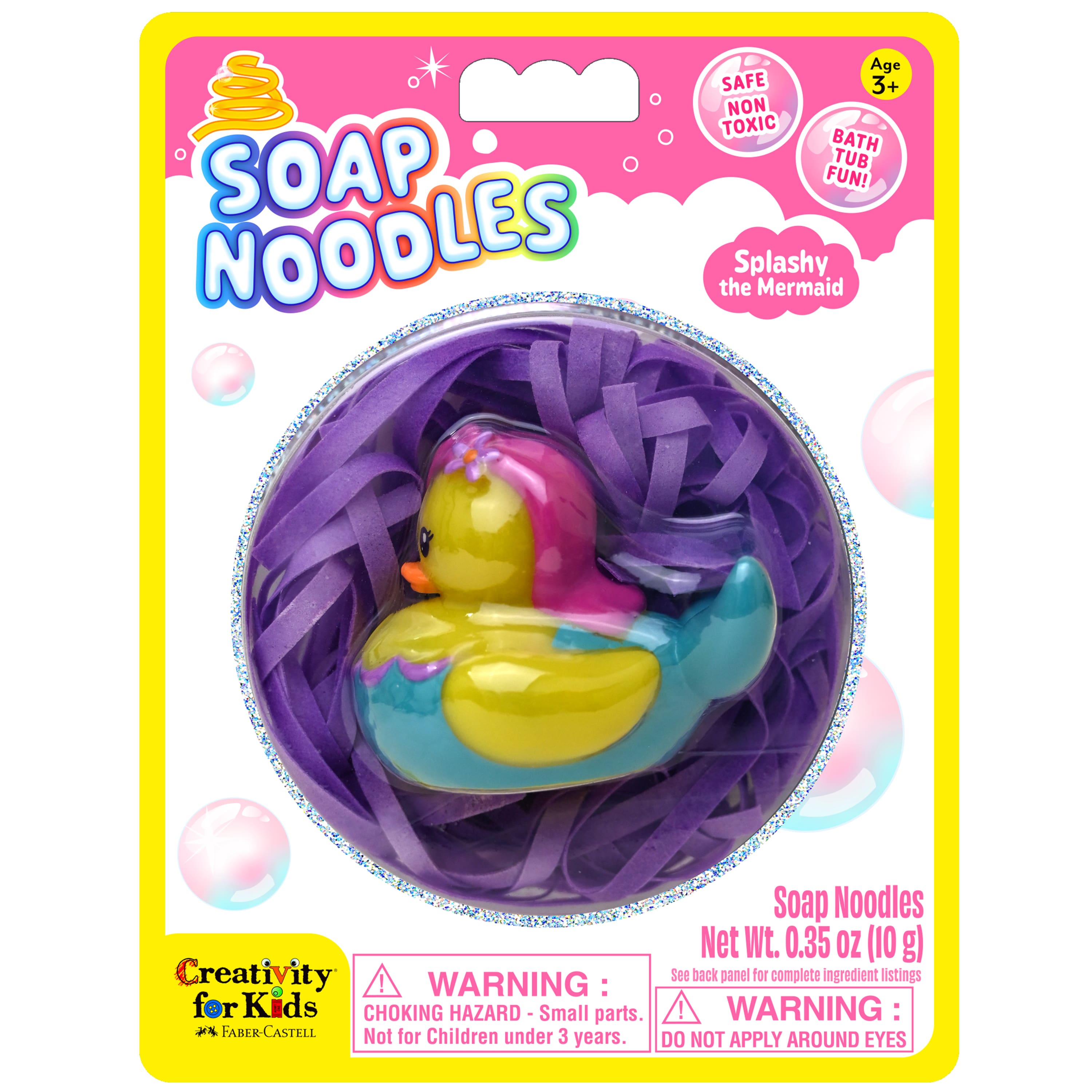 Faber-Castell Soap Noodles Splashy the Mermaid Bathtub Kit