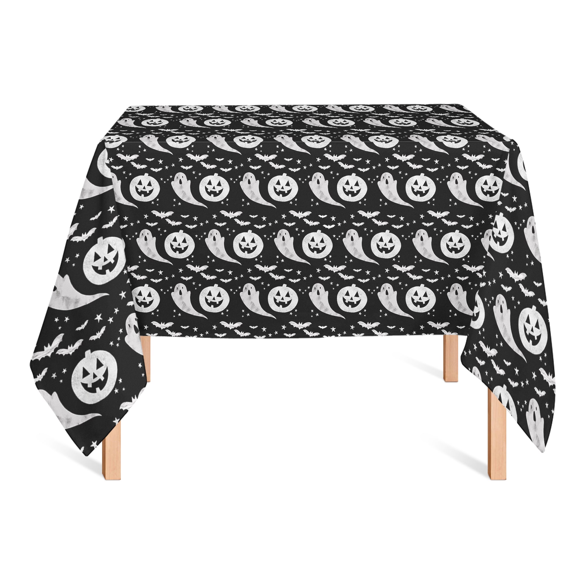 58" Ghouls & Pumpkins Tablecloth