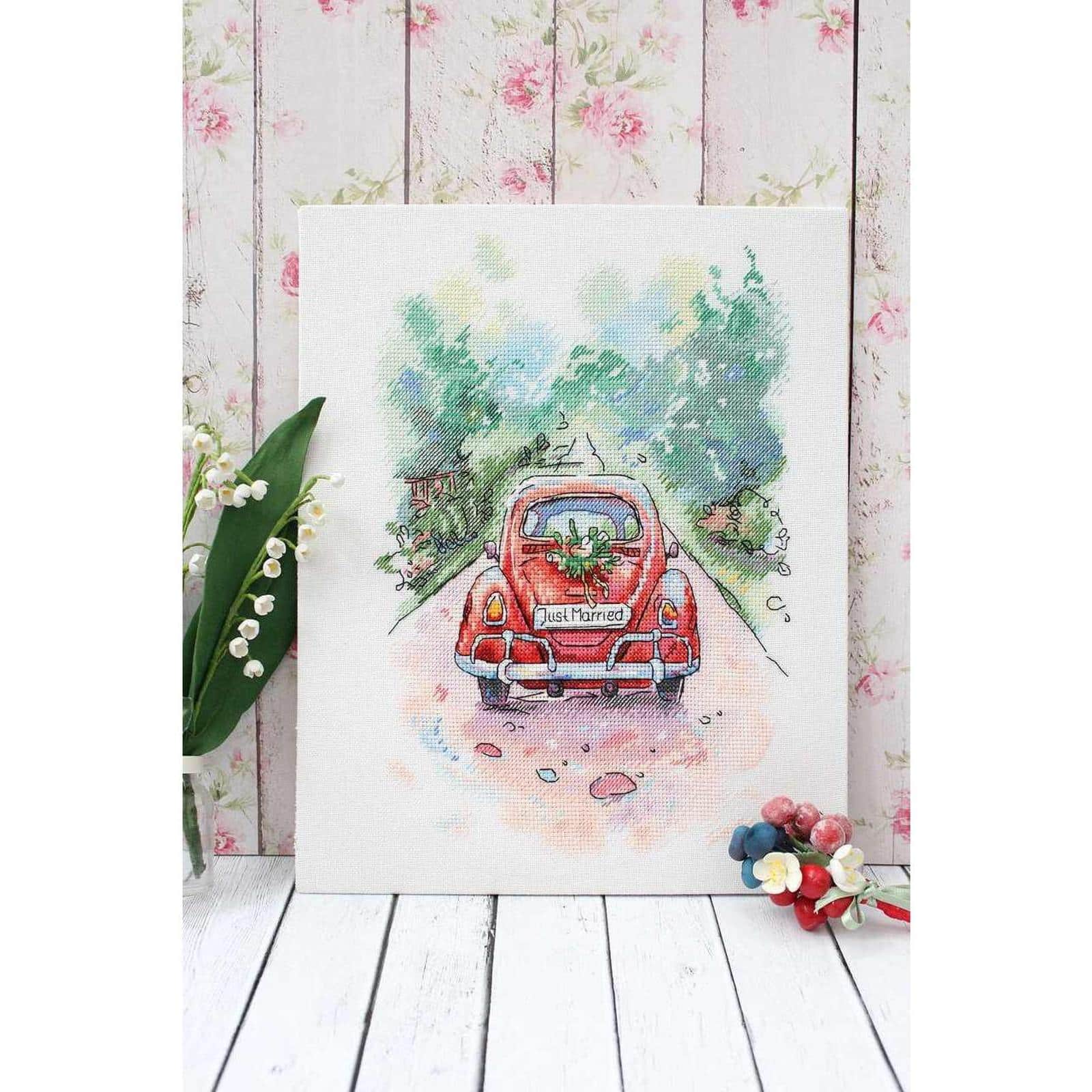 MP Studia Romantic Journey Cross Stitch Kit