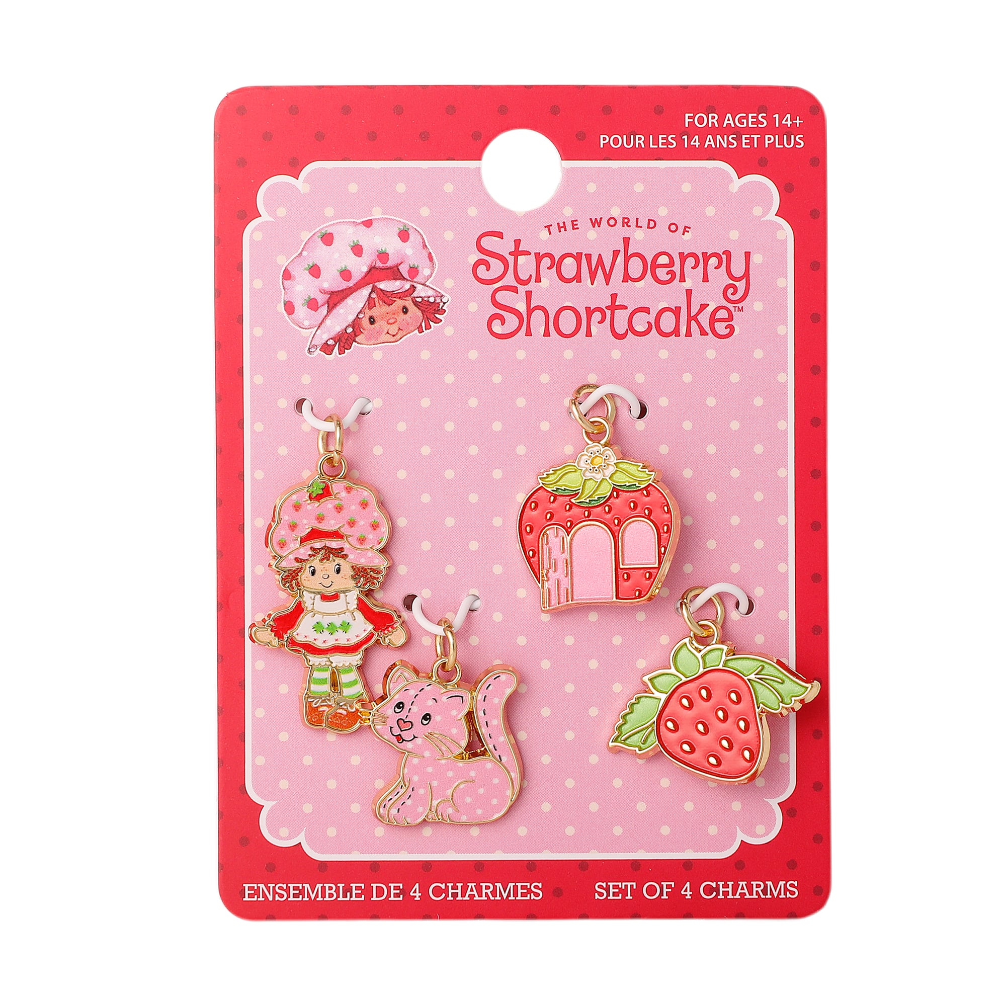 Strawberry Shortcake™ 4-Piece Charm Set