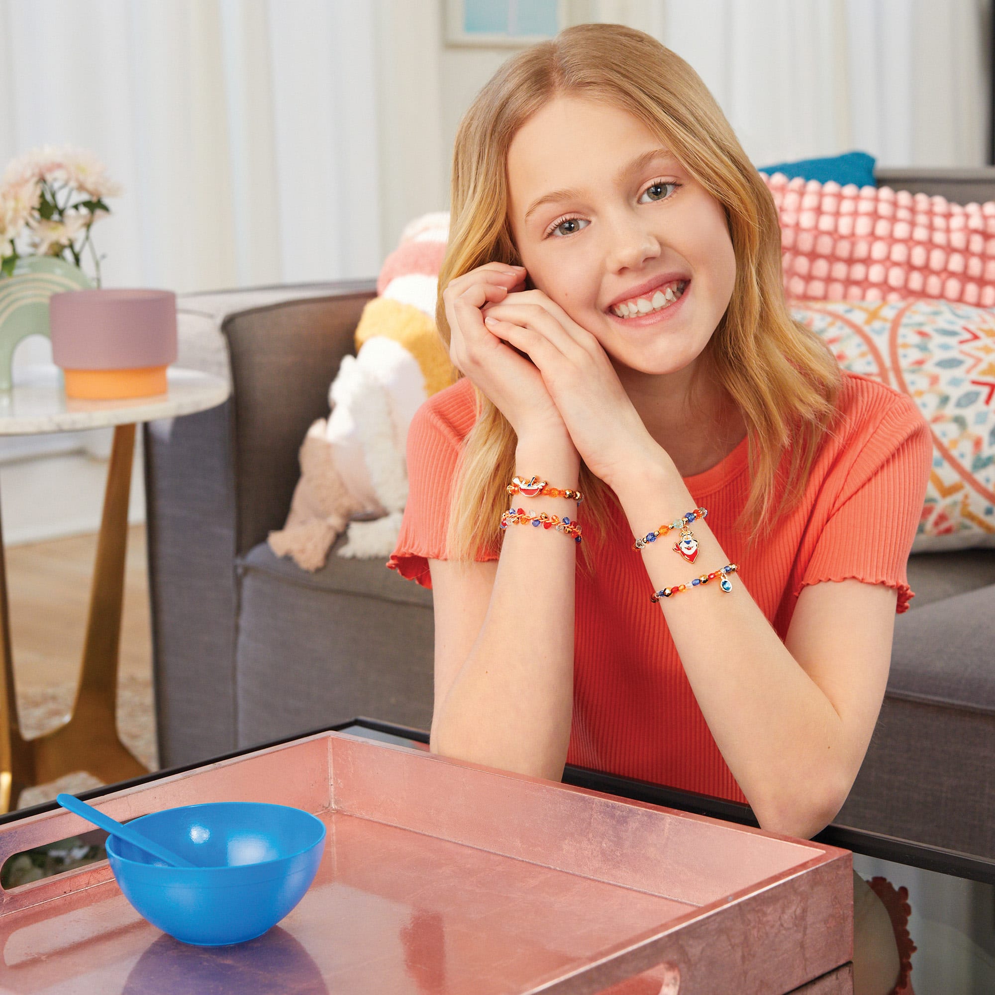 Make It Real™ Kellogg's™ Cearlsly Cute Frosted Flakes™ DIY Bracelet Kit