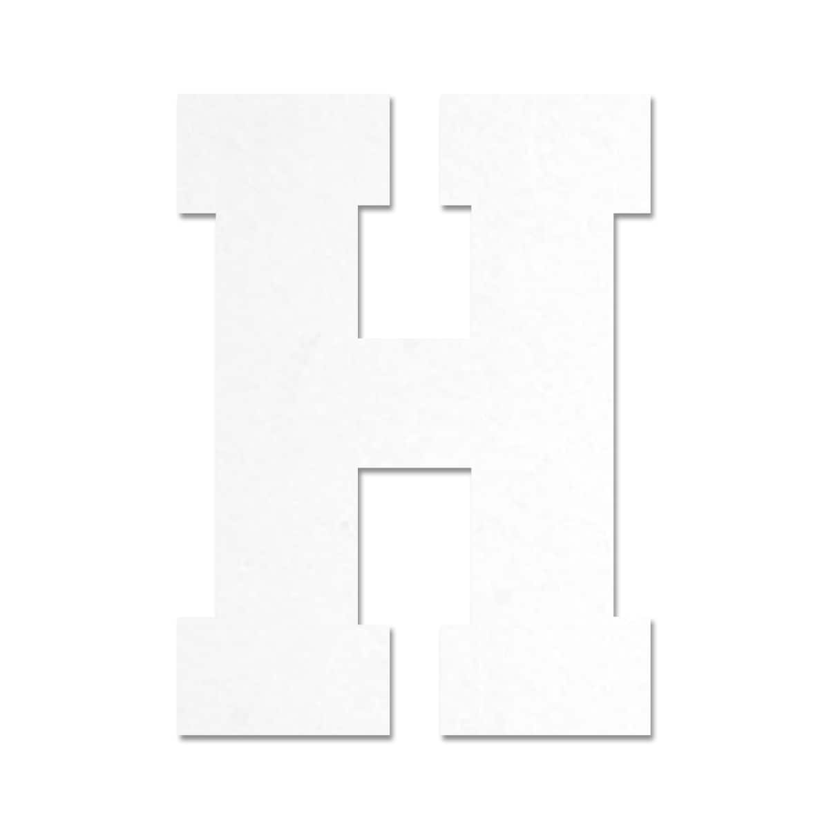 6 Pack: 13" White MDF Uppercase Letter by Make Market®