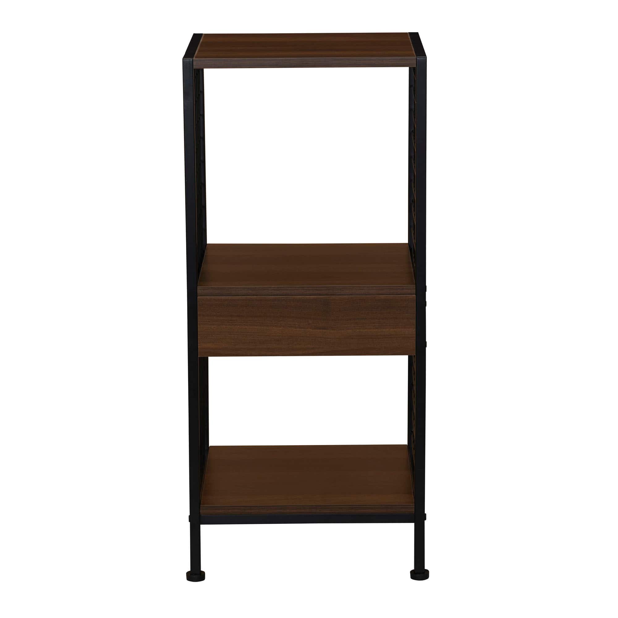 Household Essentials 28" Trellis 2 Compartment Storage Bookshelf