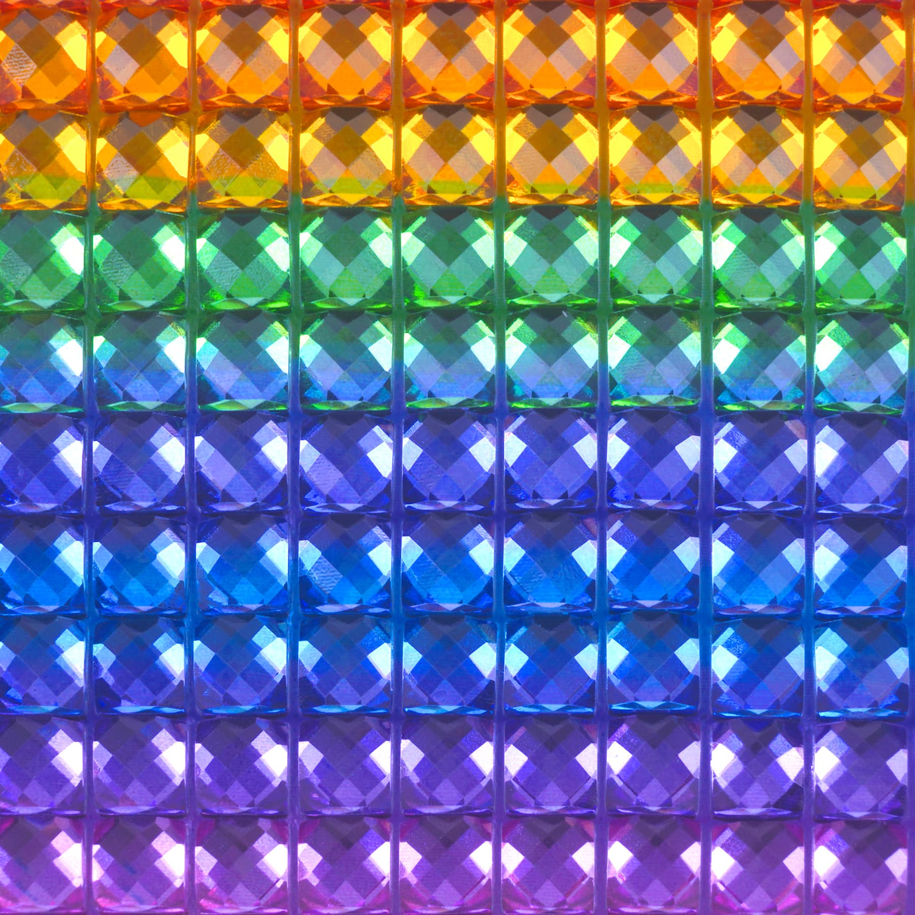 12 Pack: Rainbow Bling Sticker By Recollections™