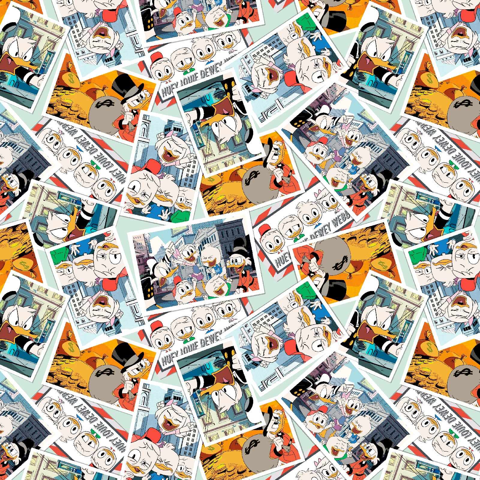 Disney® Classics Multicolored Ducktales Adventure Cotton Fabric