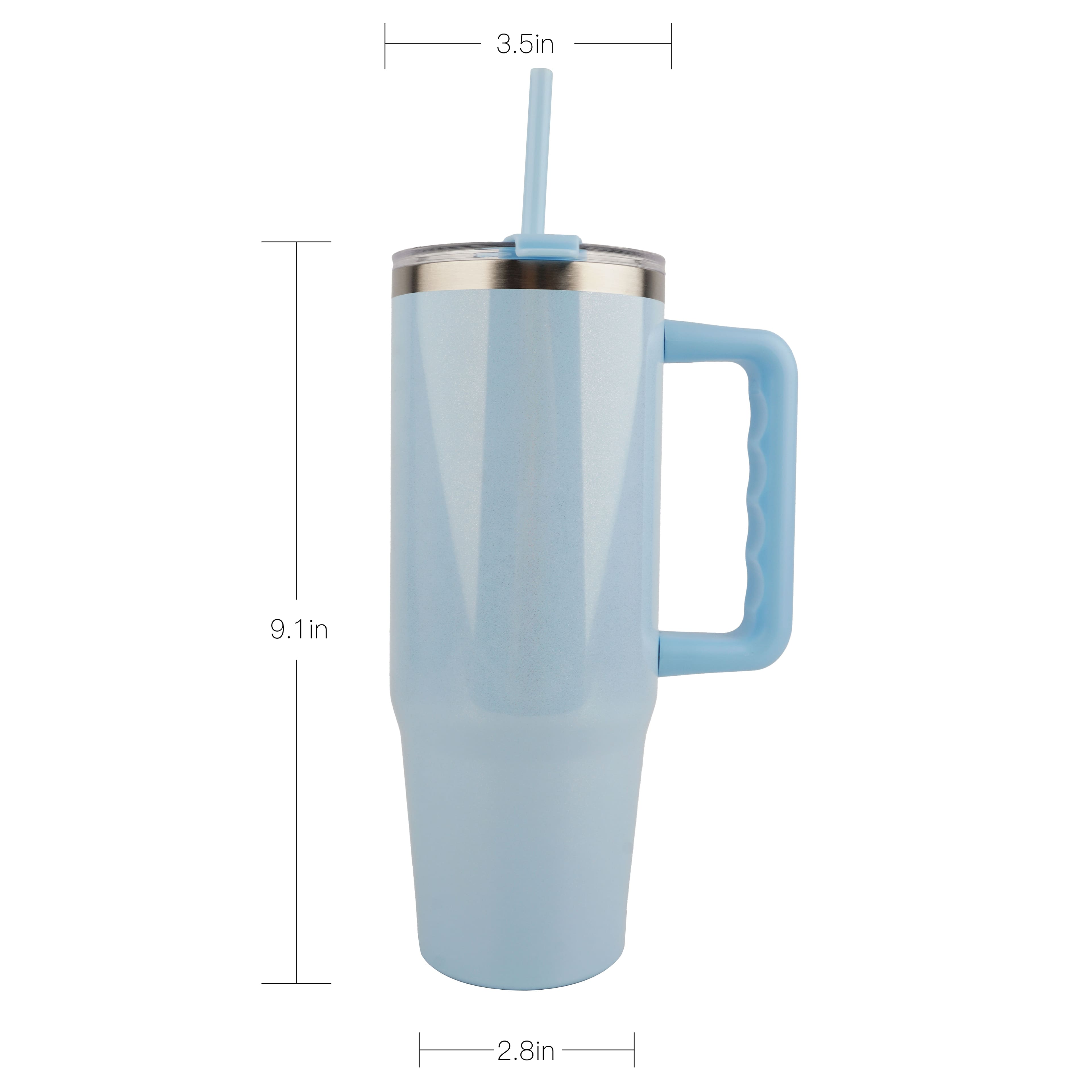 Gobelet isotherme scintillant en acier inoxydable d’Ashland