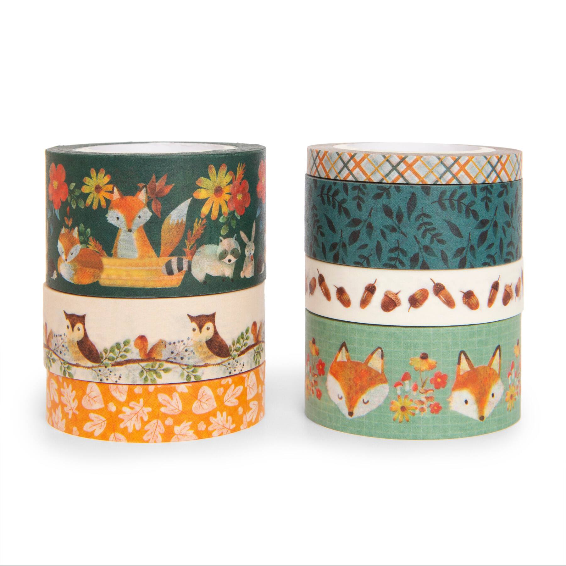 12 Packs: 7 ct. (84 total) Animals Crafting Washi Tape Set by Recollections™
