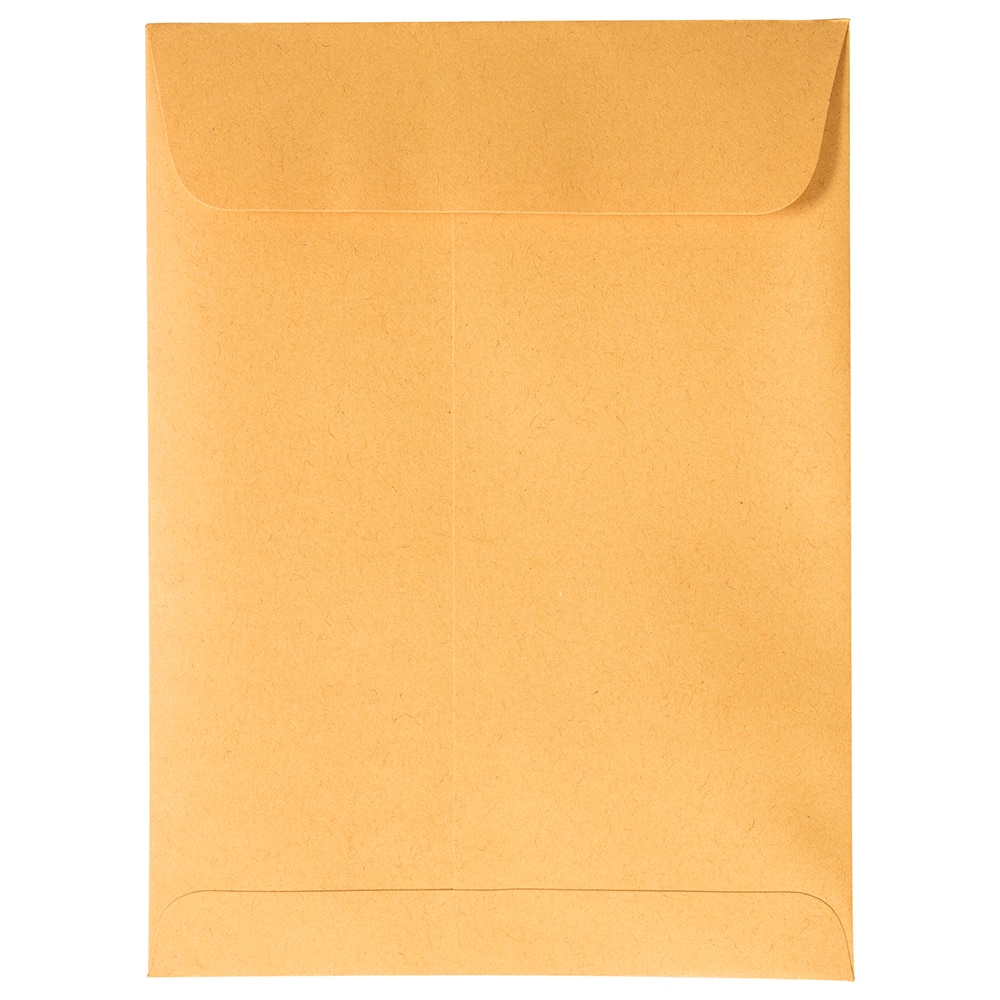 JAM Paper 5.5" x 7.5" Brown Kraft Open End Catalog Manila Envelopes