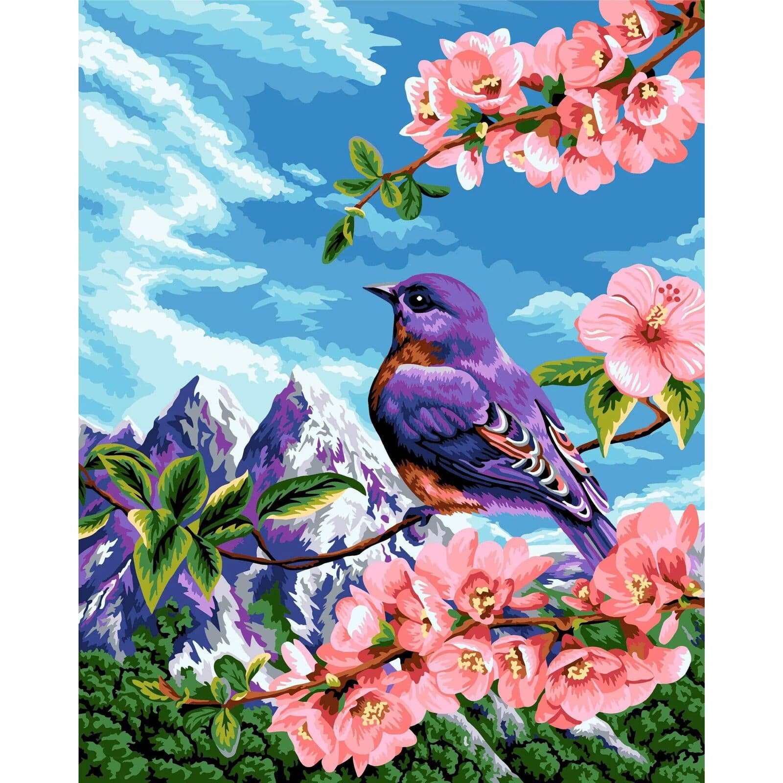 Crafting Spark Spring Freshness Painting by Numbers Kit
