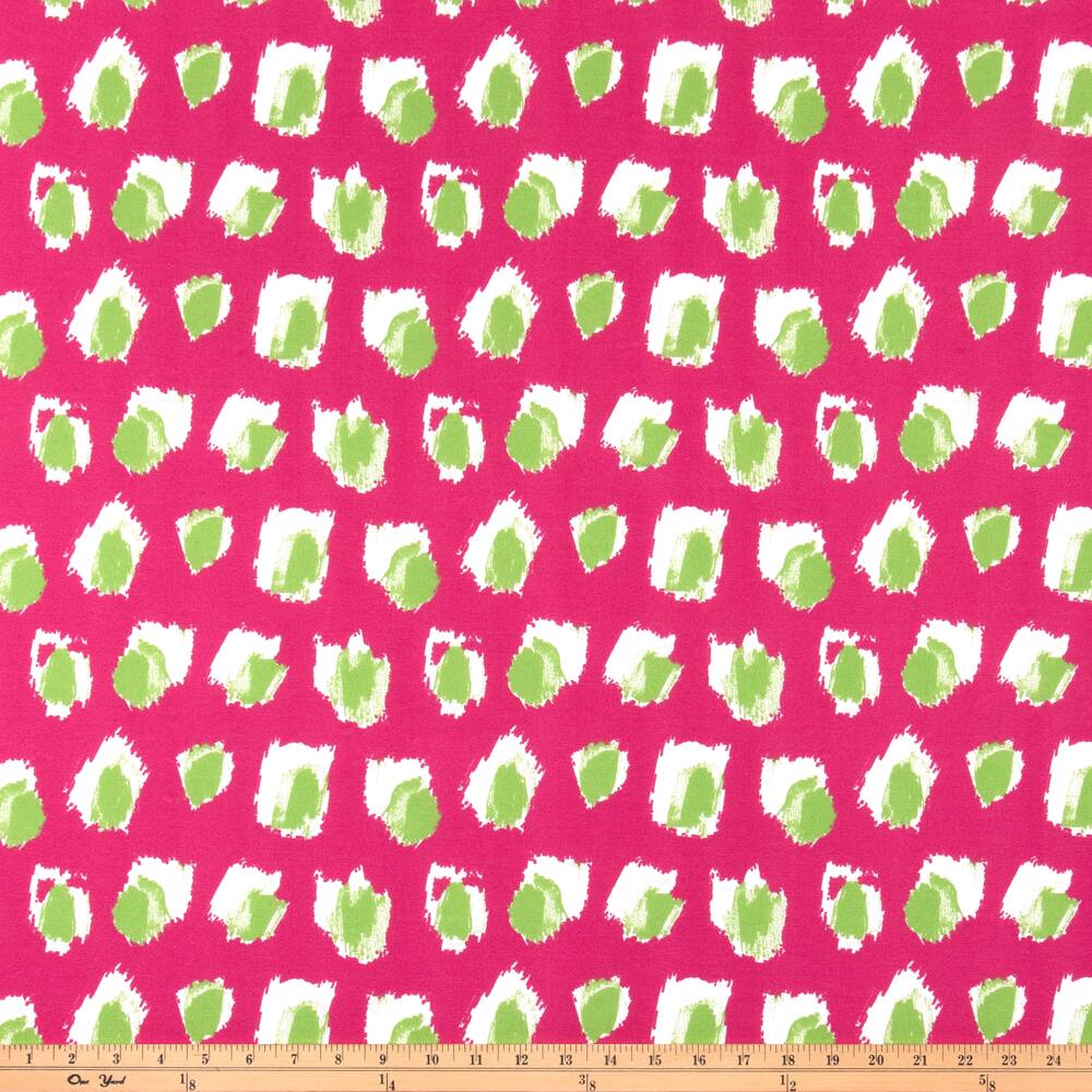 Premier Prints Plato Jazz Pink Outdoor Fabric