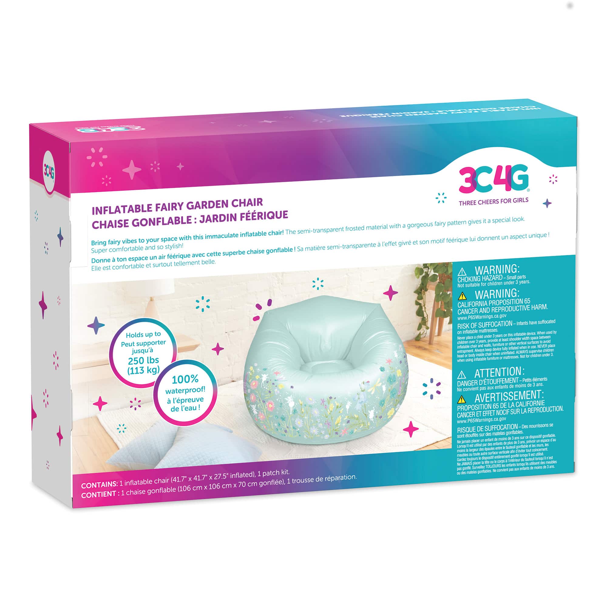 Make It Real™ 3C4G® Inflatable Fairy Garden Chair