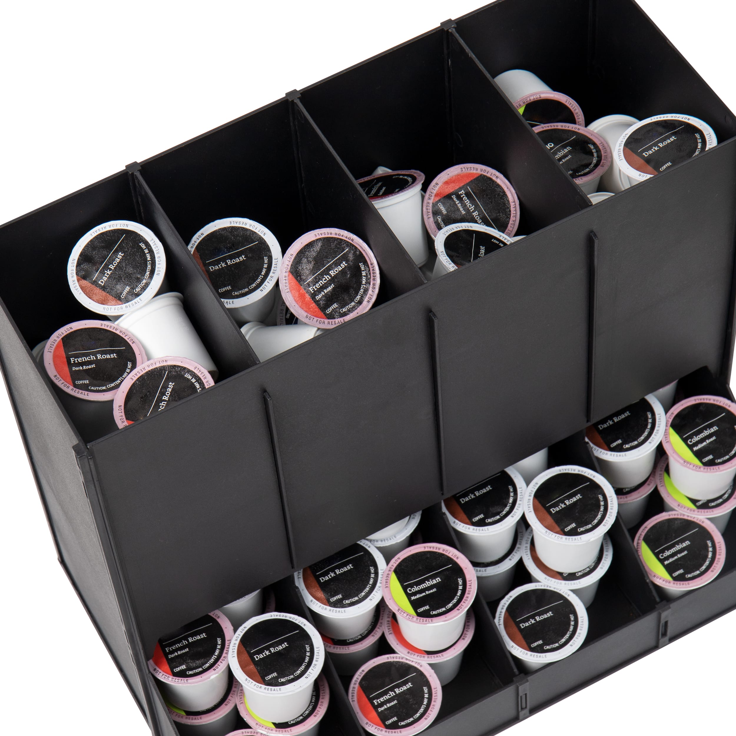 Mind Reader 14.5" 4-Compartment Coffee Pod Dispenser