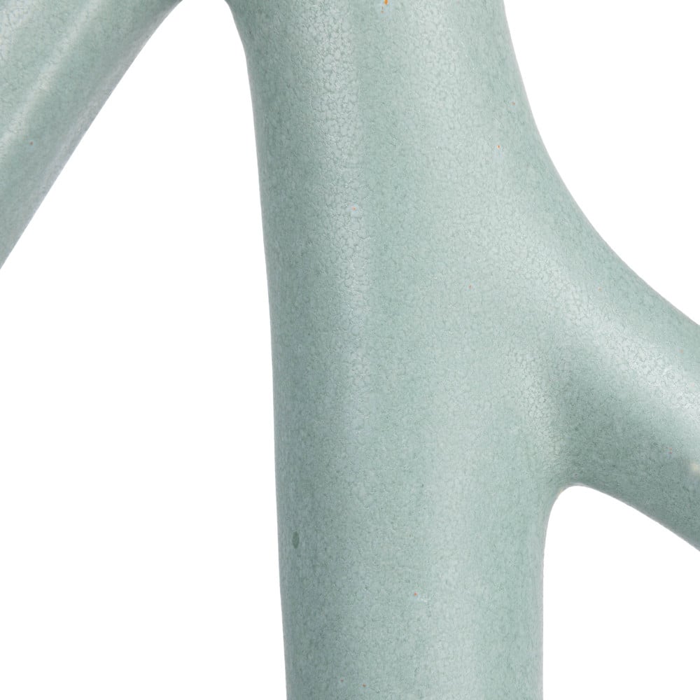 Hello Honey® Bloomingville 15" Matte Blue Stoneware Sculptural Vase