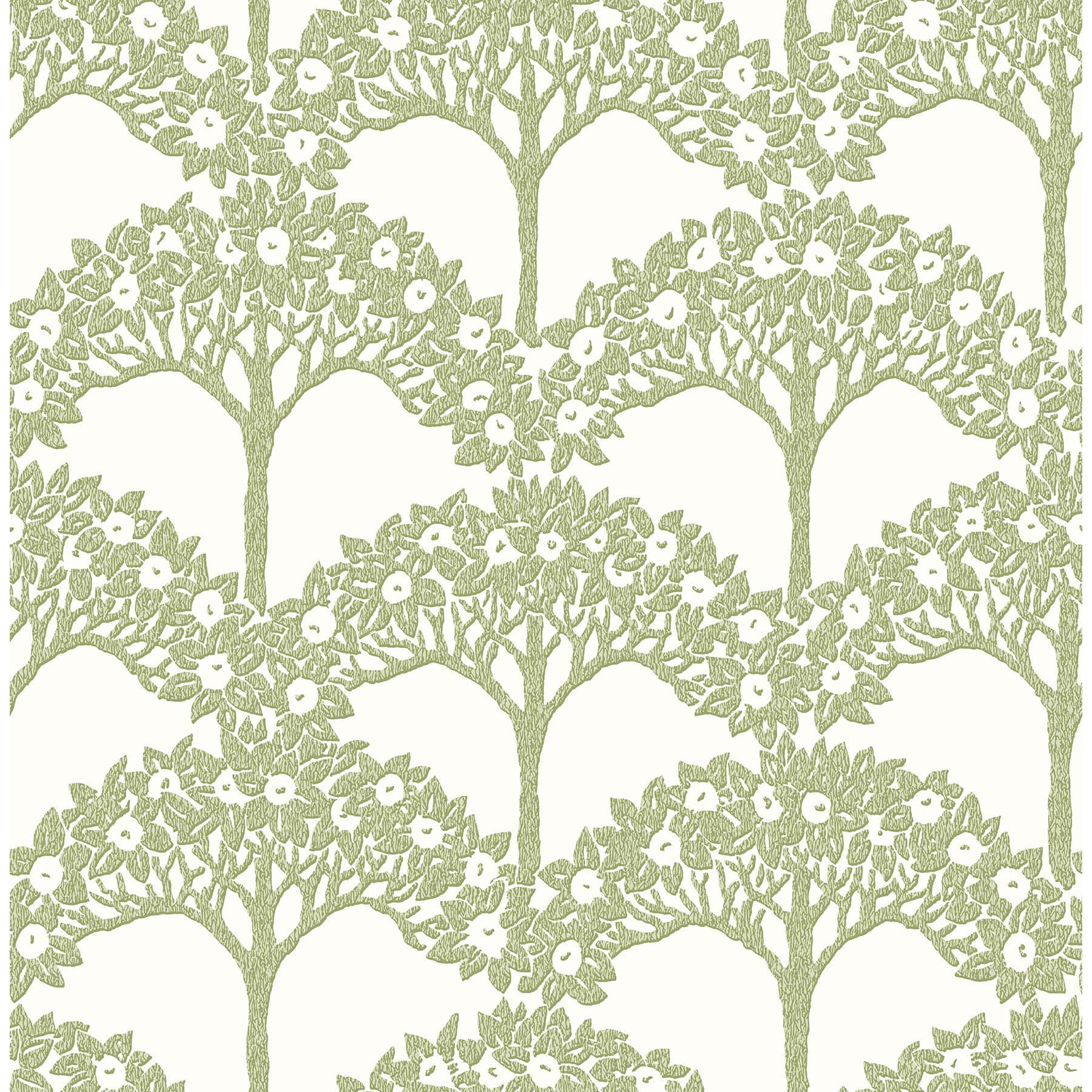 NuWallpaper Finley Green Peel & Stick Wallpaper