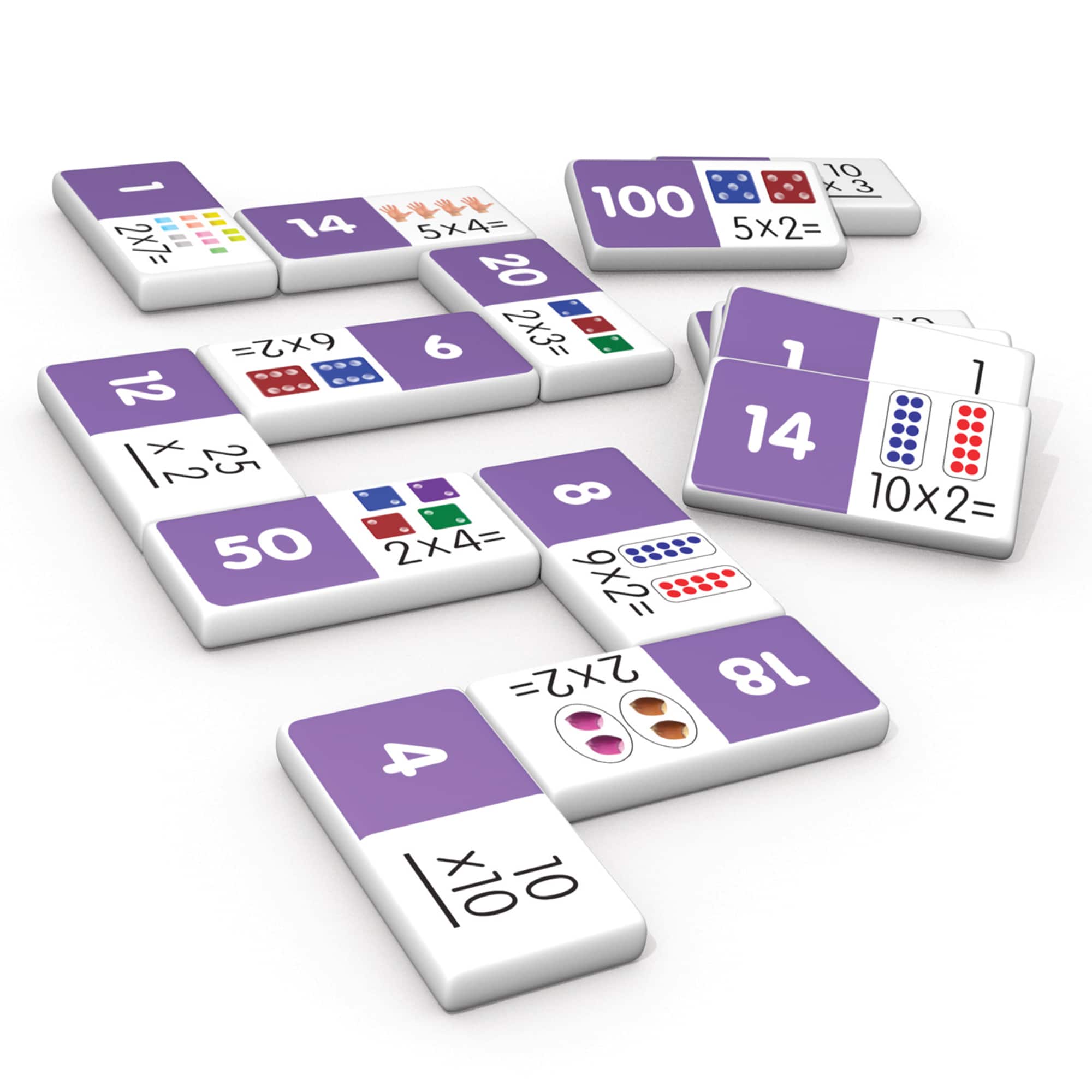 Junior Learning® Match & Learn Multiplication Dominoes