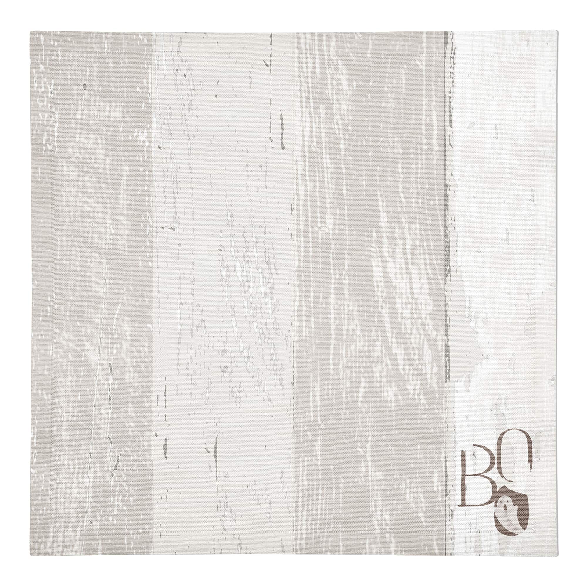 Boo Faux Wood 10" x 10" Cotton Twill Napkin