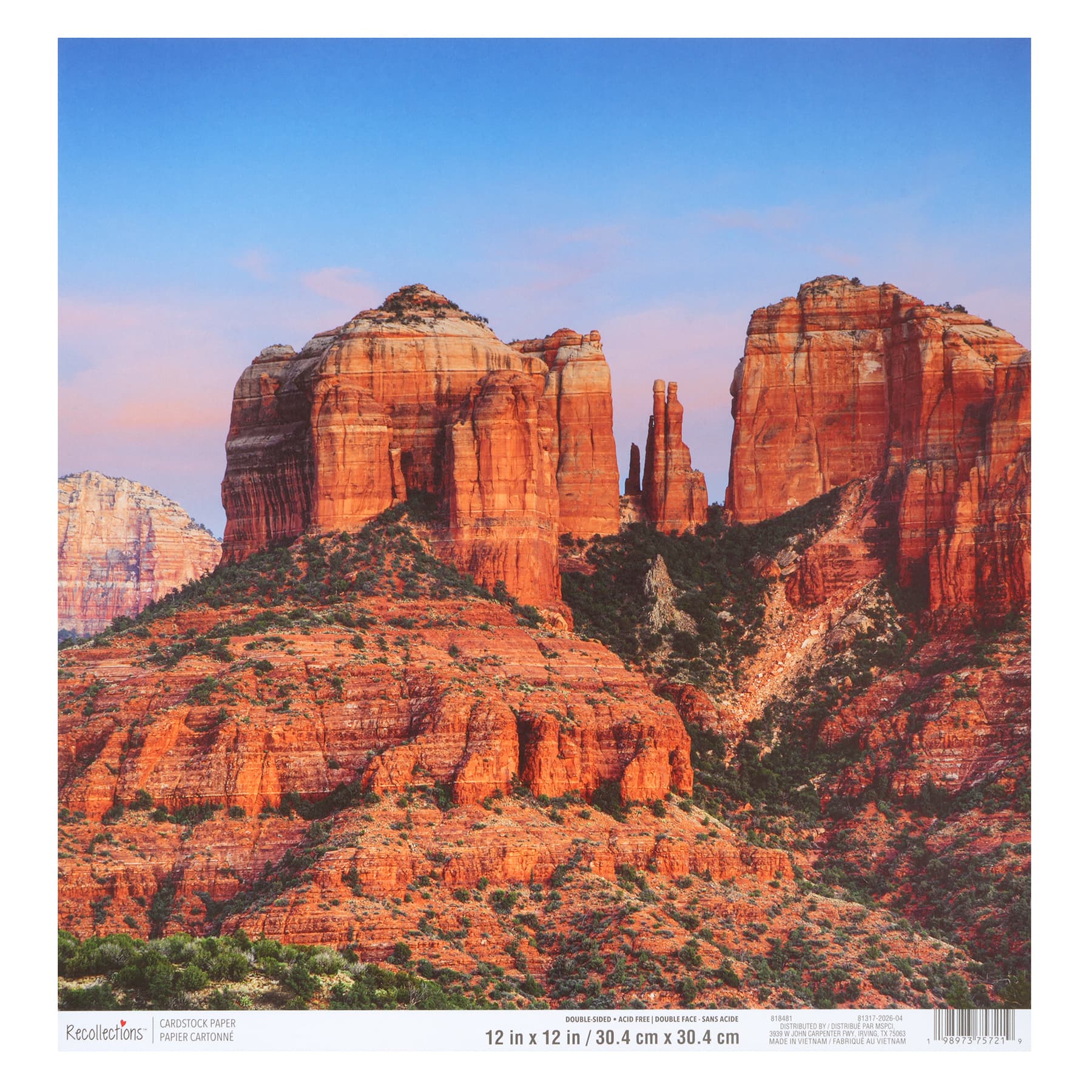 12" x 12" Mountain Landscapes Double-Sided Cardstock Paper by Recollections™