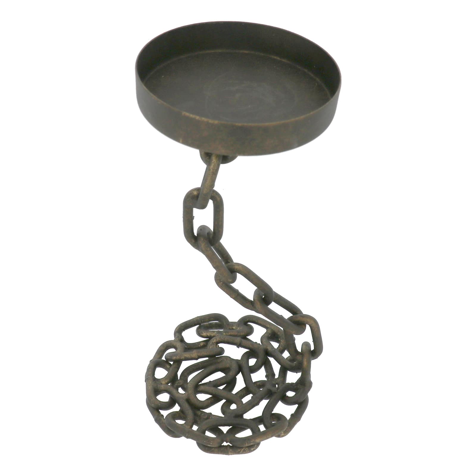 Iron Chain Pillar Candle Holder by Ashland®