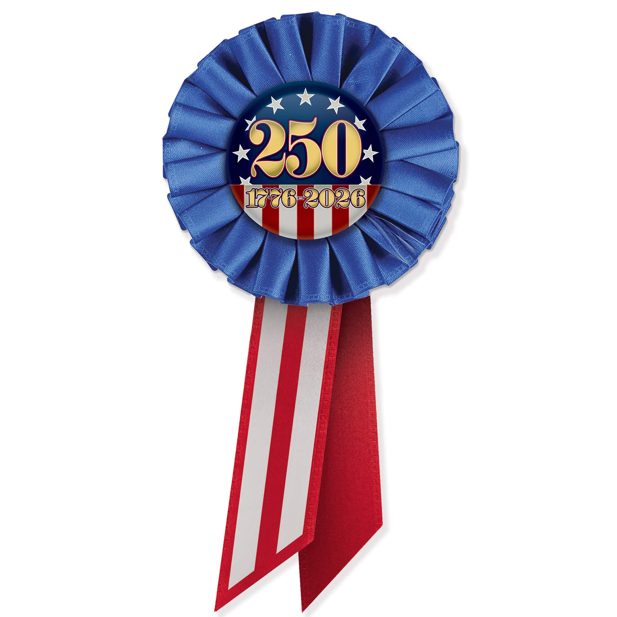 Beistle 6.5" Semiquincentennial Rosette, 2ct.