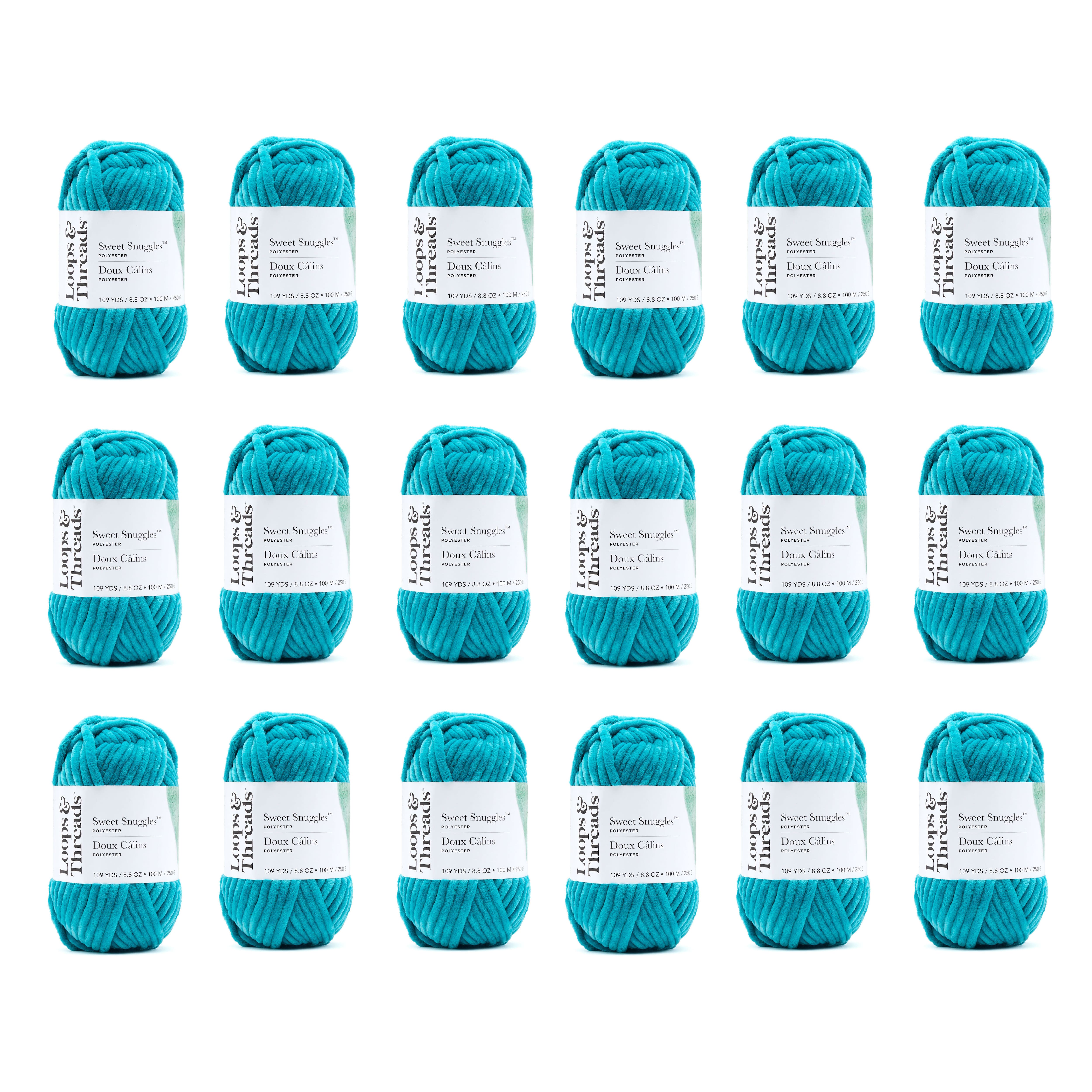18 Pack: Sweet Snuggles™ Yarn by Loops & Threads®