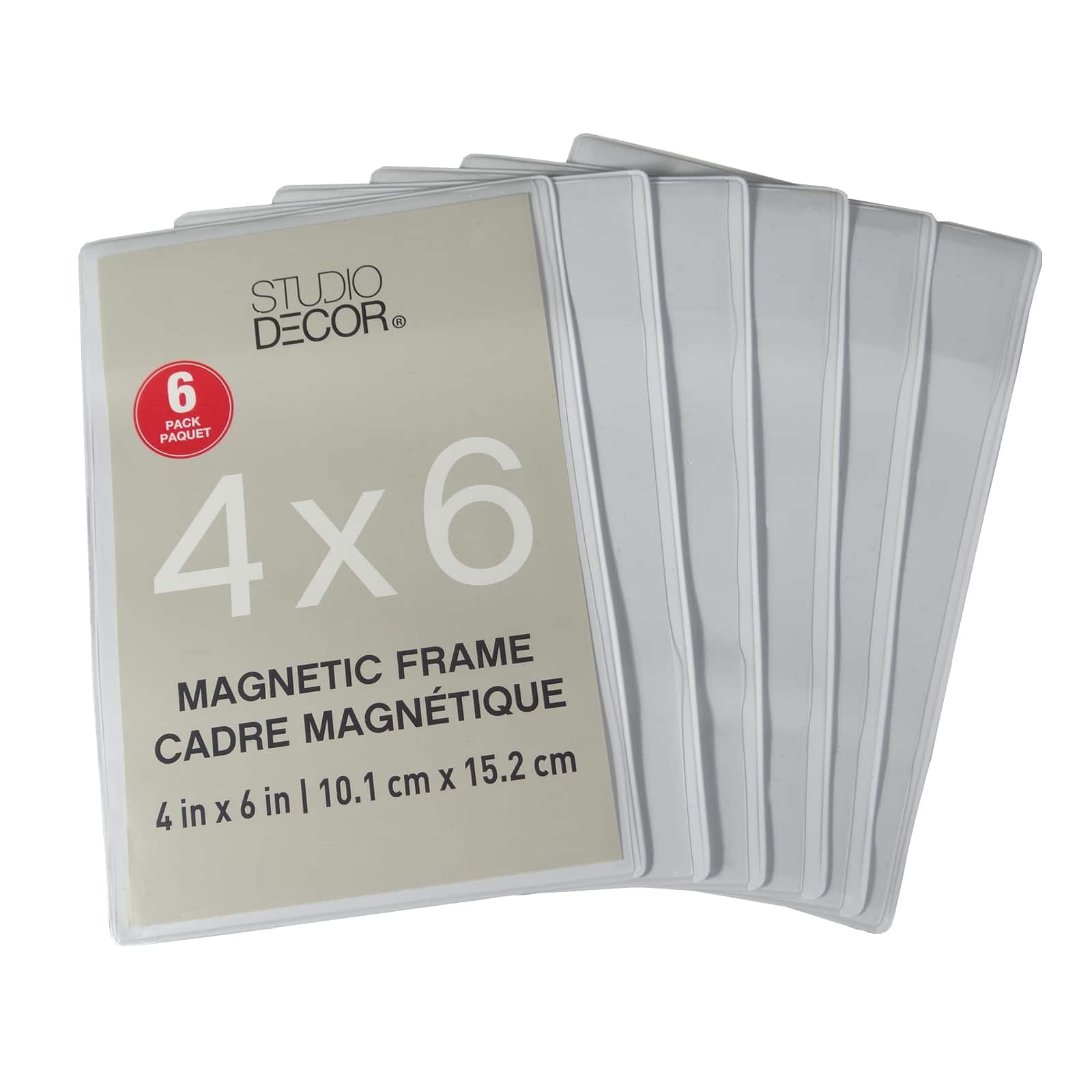 12 Packs: 6 ct. (72 total) Magnetic Photo Frames by Studio Décor®