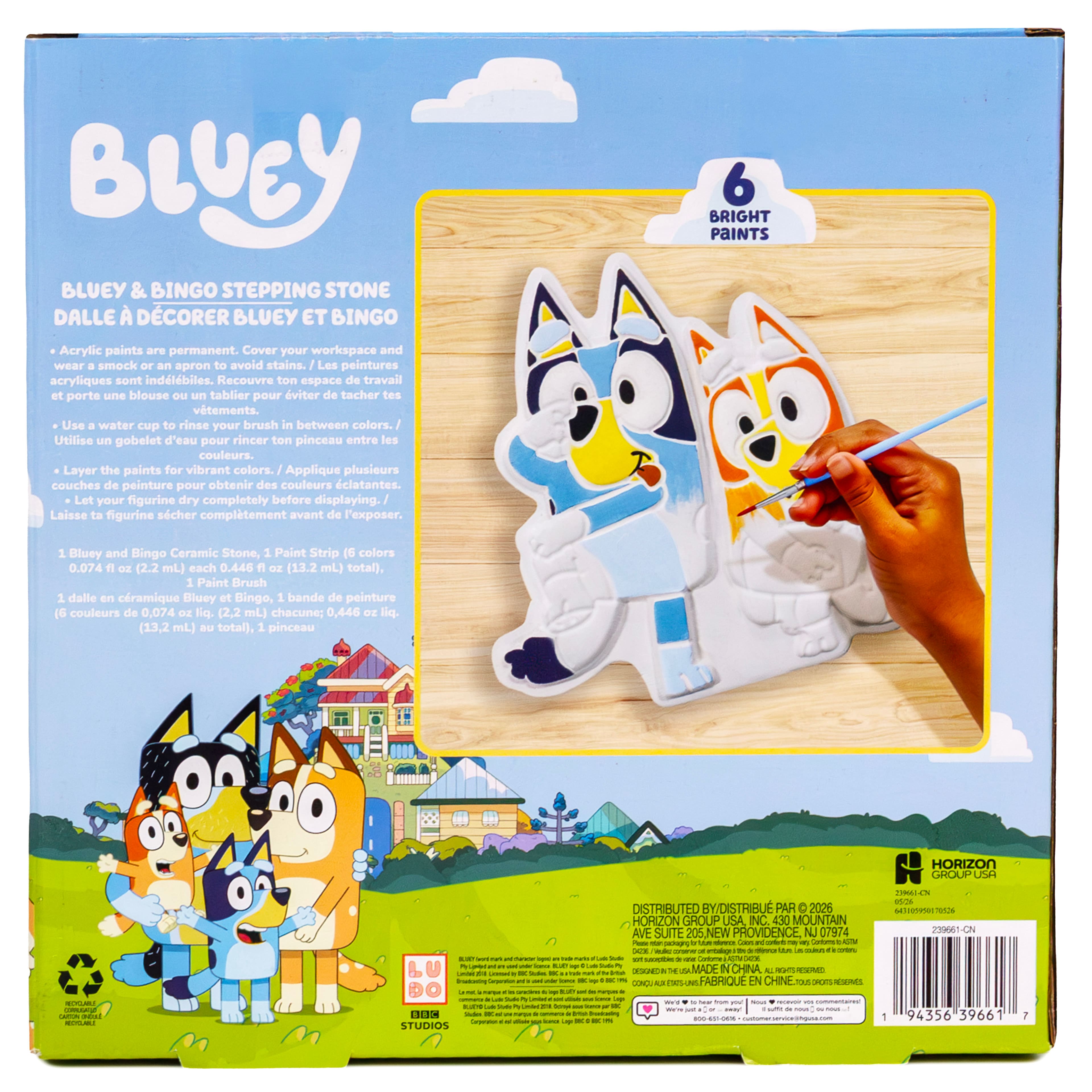 Bluey & Bingo Stepping Stone Kit