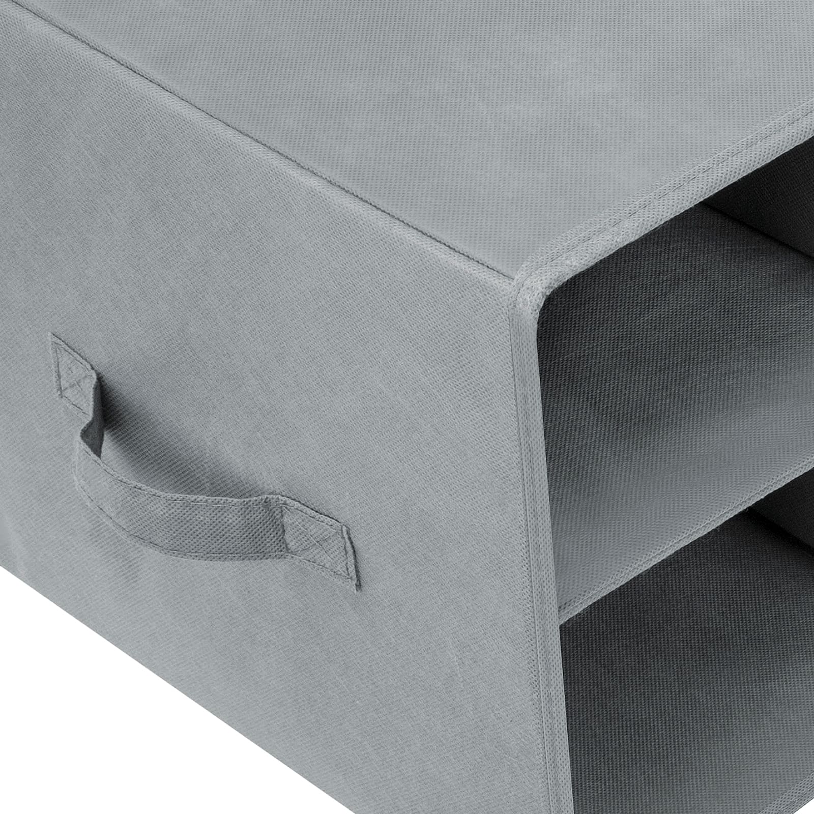 Sorbus 25" Gray Shoe Organizer Bin