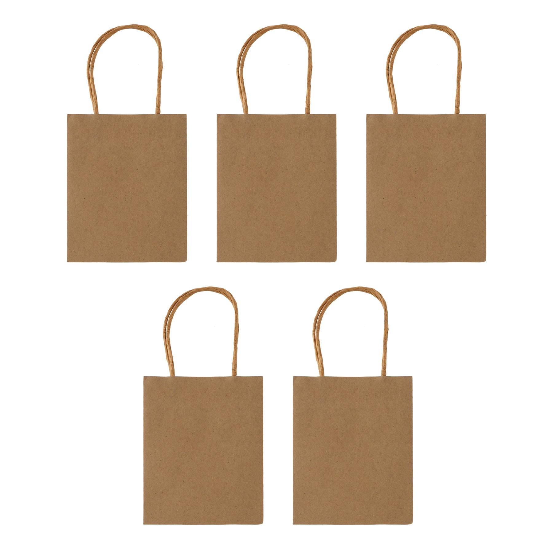 Mini Solid Gift Bags, 5ct. by Celebrate It™