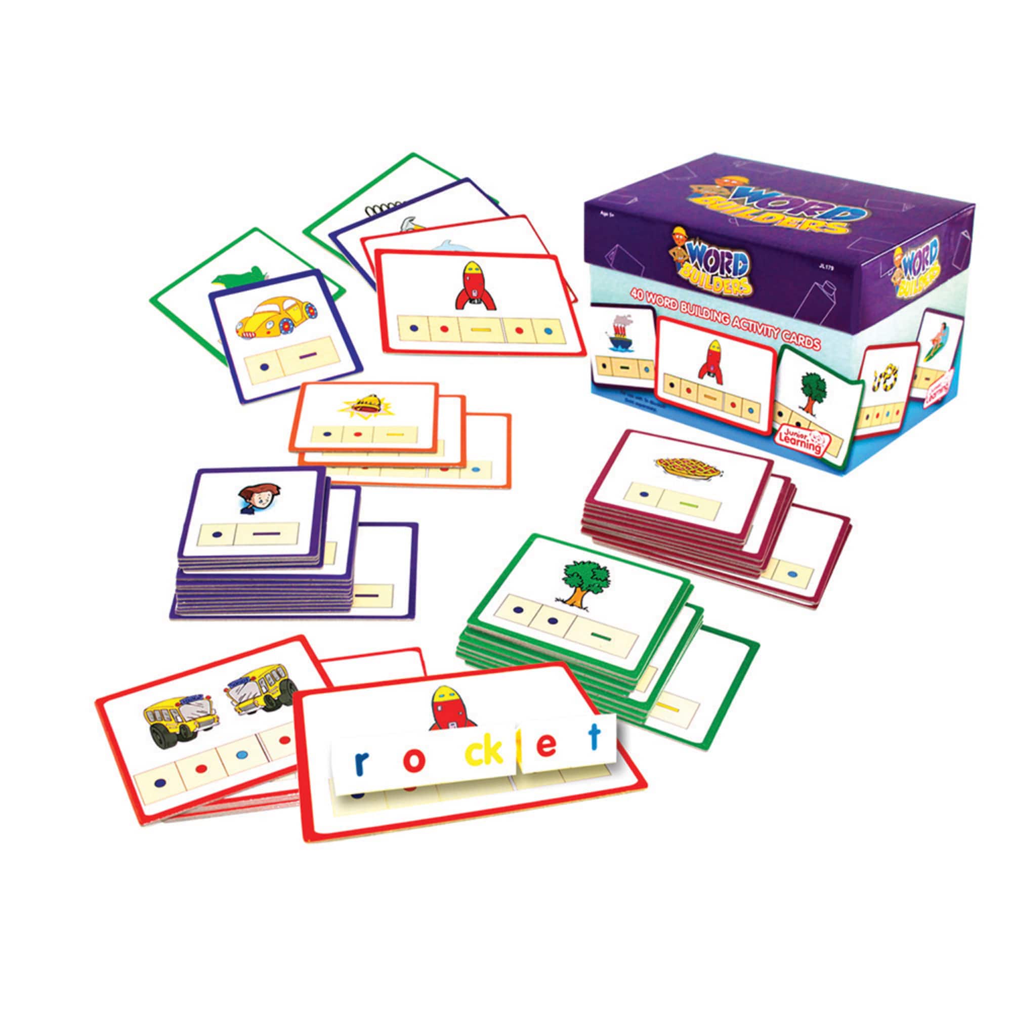 Junior Learning® Word Builders Activity Cards