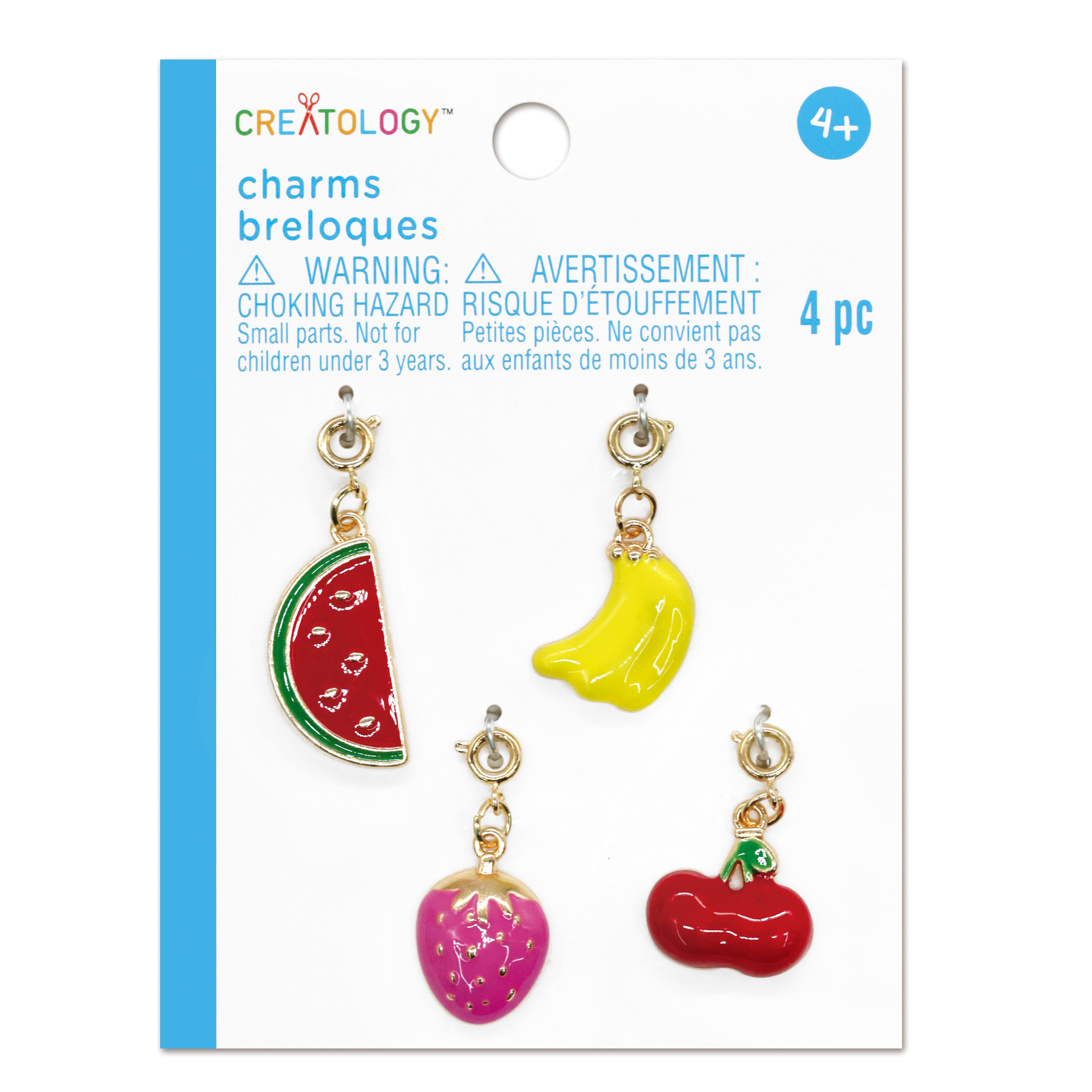 12 Packs: 4 ct. (48 total) Fruit Charms by Creatology™