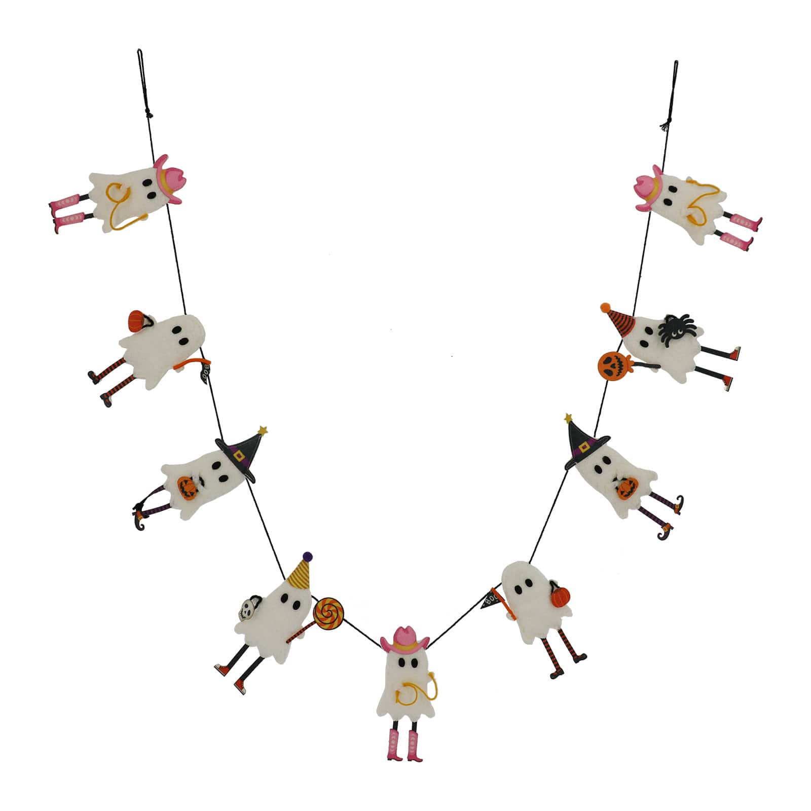 6ft. Fabric Ghost Garland by Ashland®