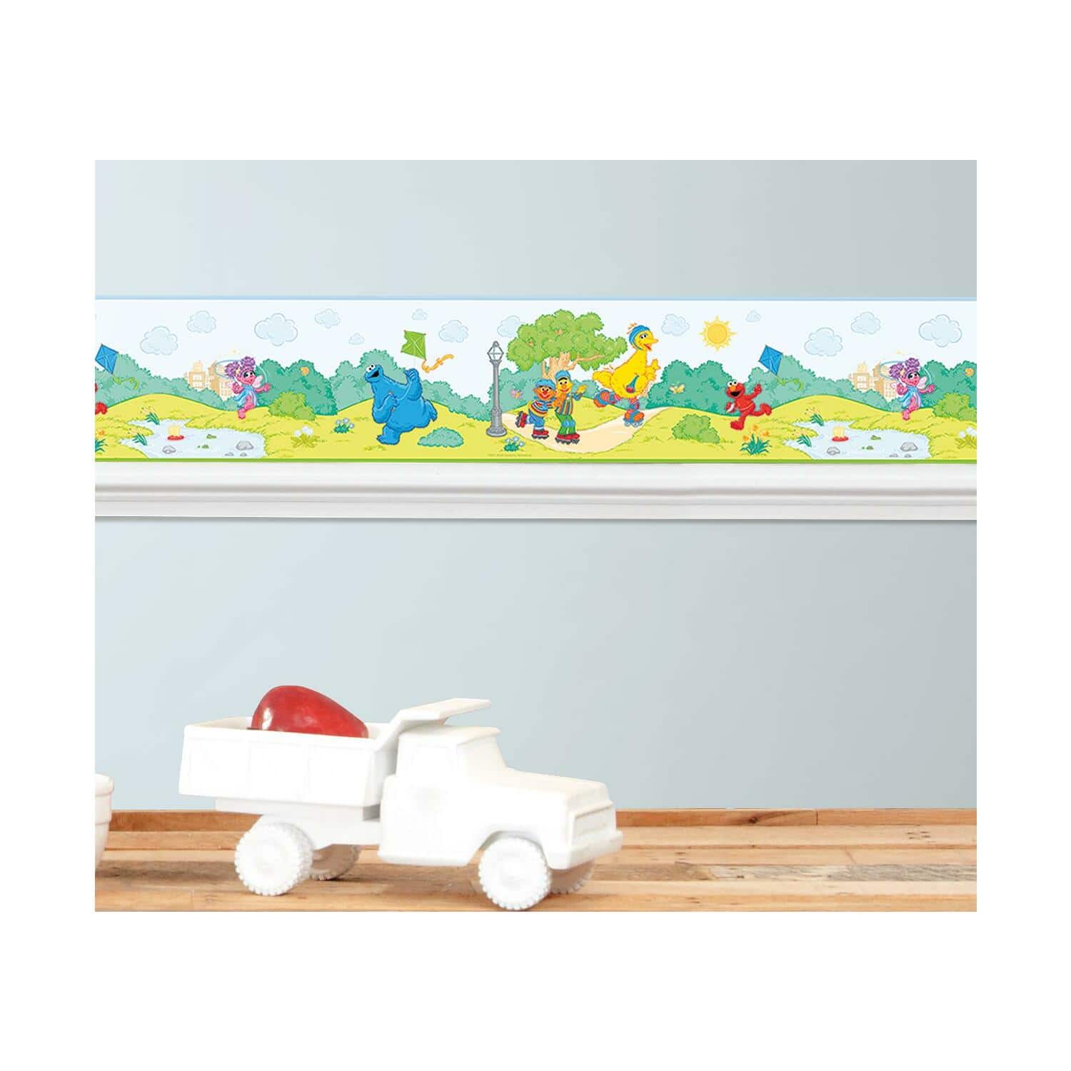 RoomMates Sesame Street Peel & Stick Border