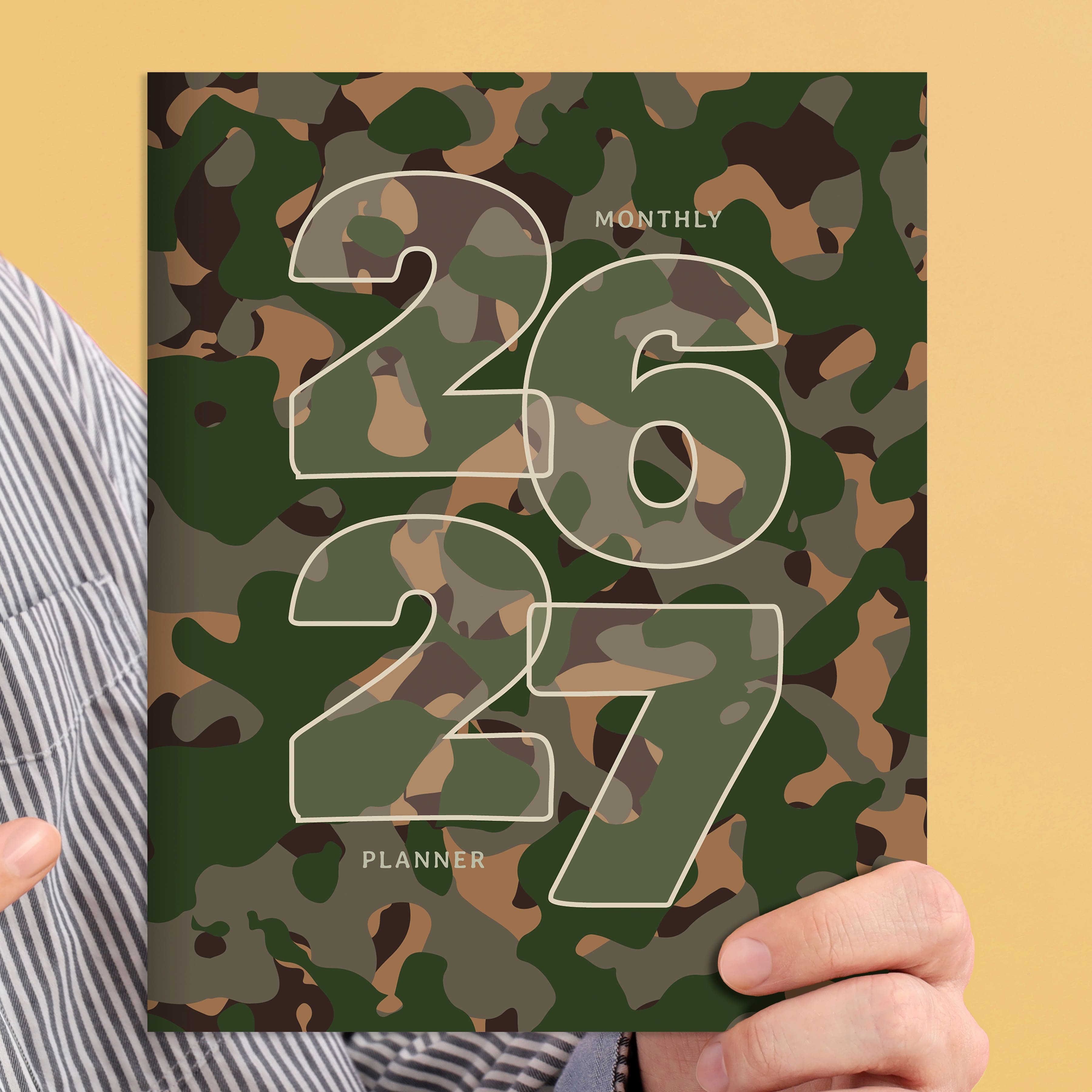 TF Publishing 2026-27 Camo Monthly Planner