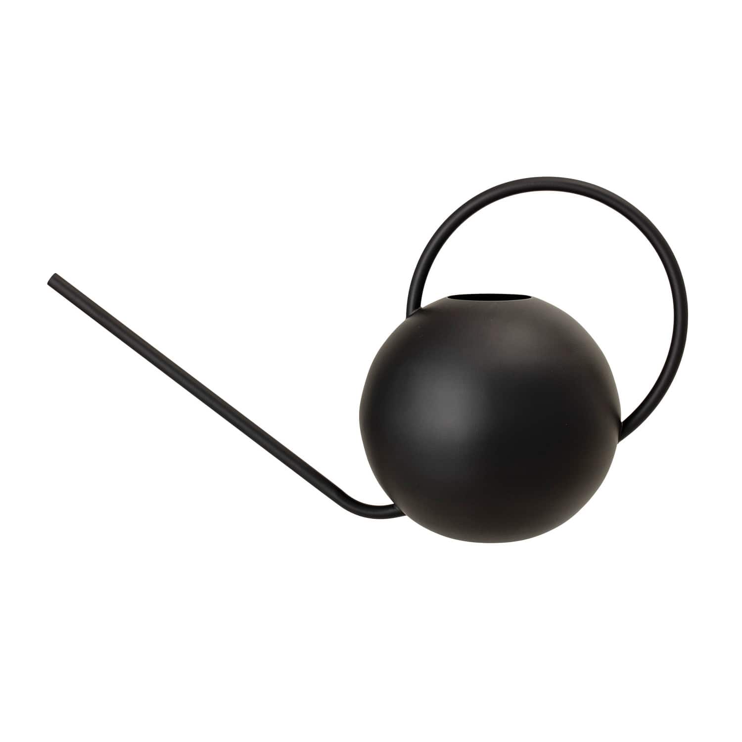 Hello Honey® 16" Black Iron Watering Can