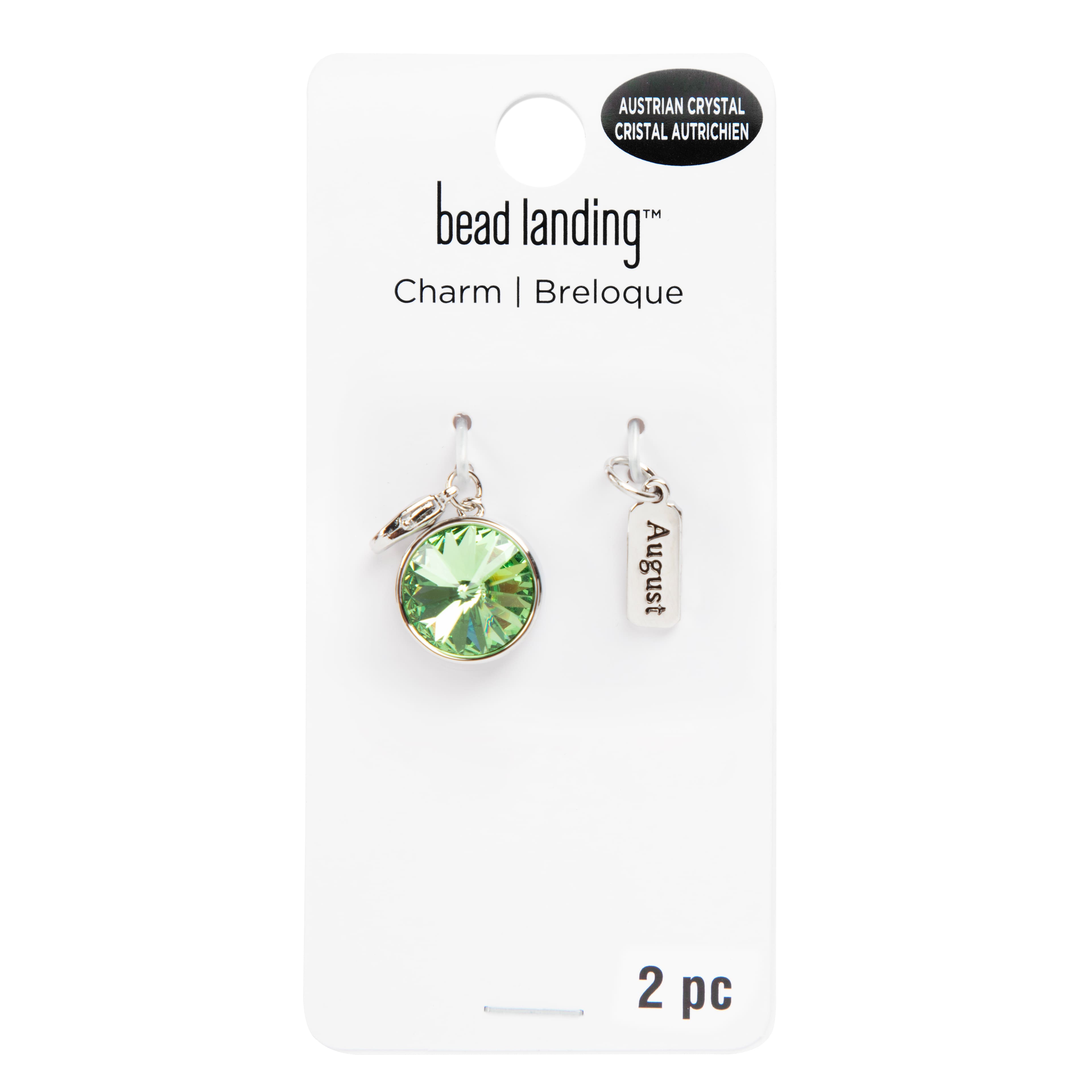 12 Pack: Austrian Crystal Birth Month Charm Set by Bead Landing™