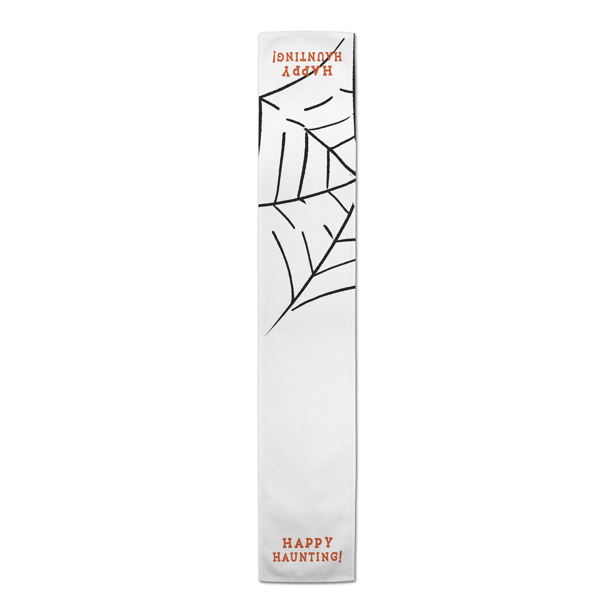 72" Happy Haunting Web Table Runner