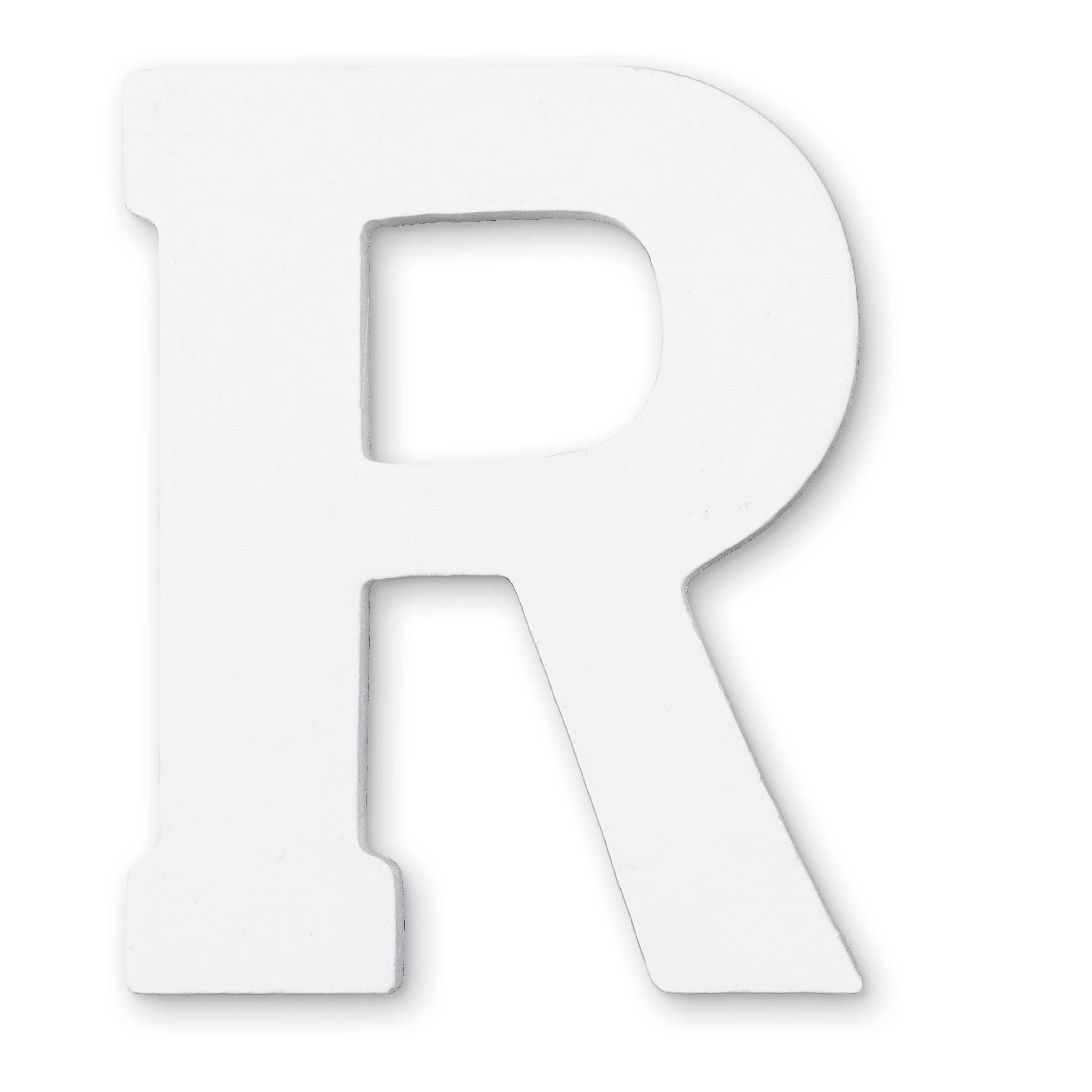 12 Pack: 4.75" White MDF Letter by Make Market®