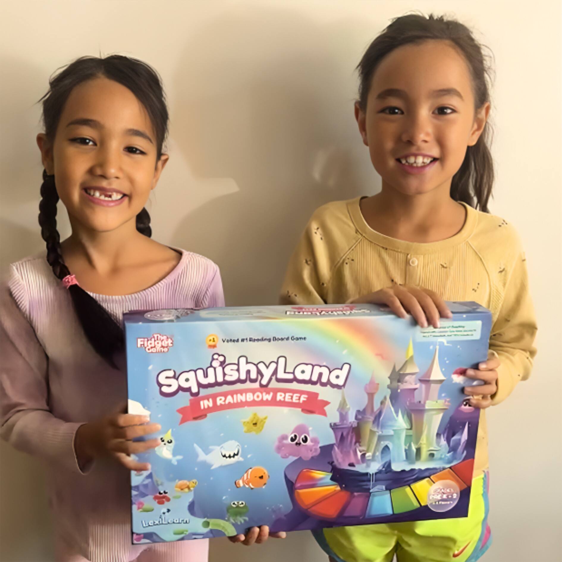 The Fidget Game SquishyLand Educational Game Set