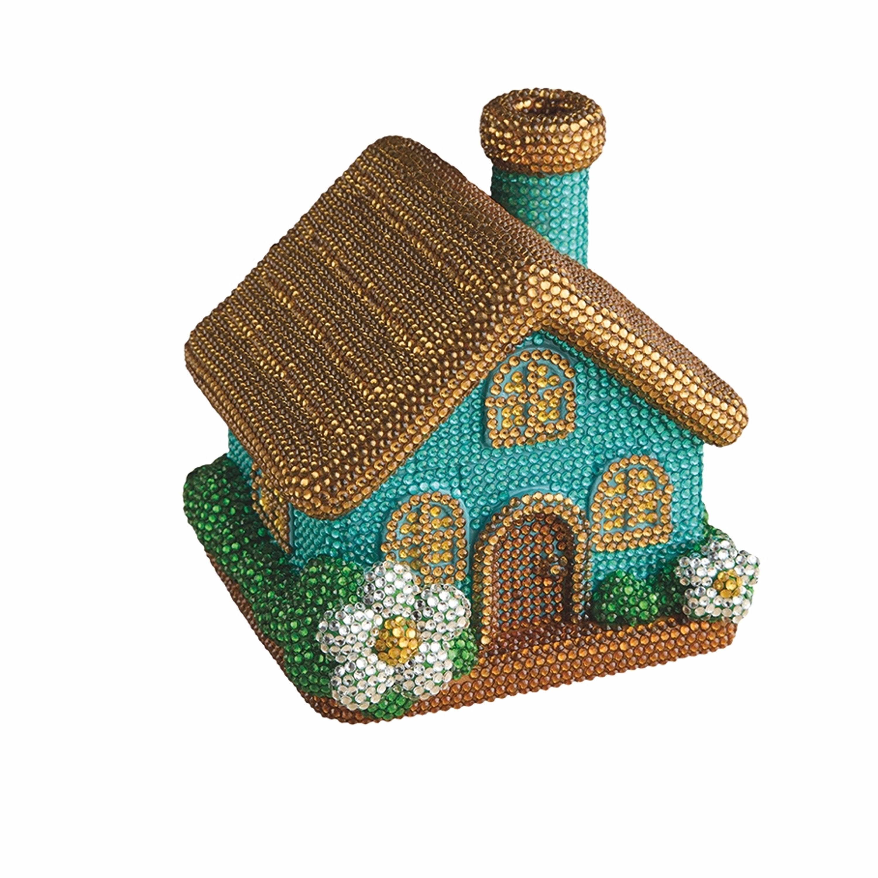 4.75" Cottage 3D LED Diamond Art Kit by Make Market®
