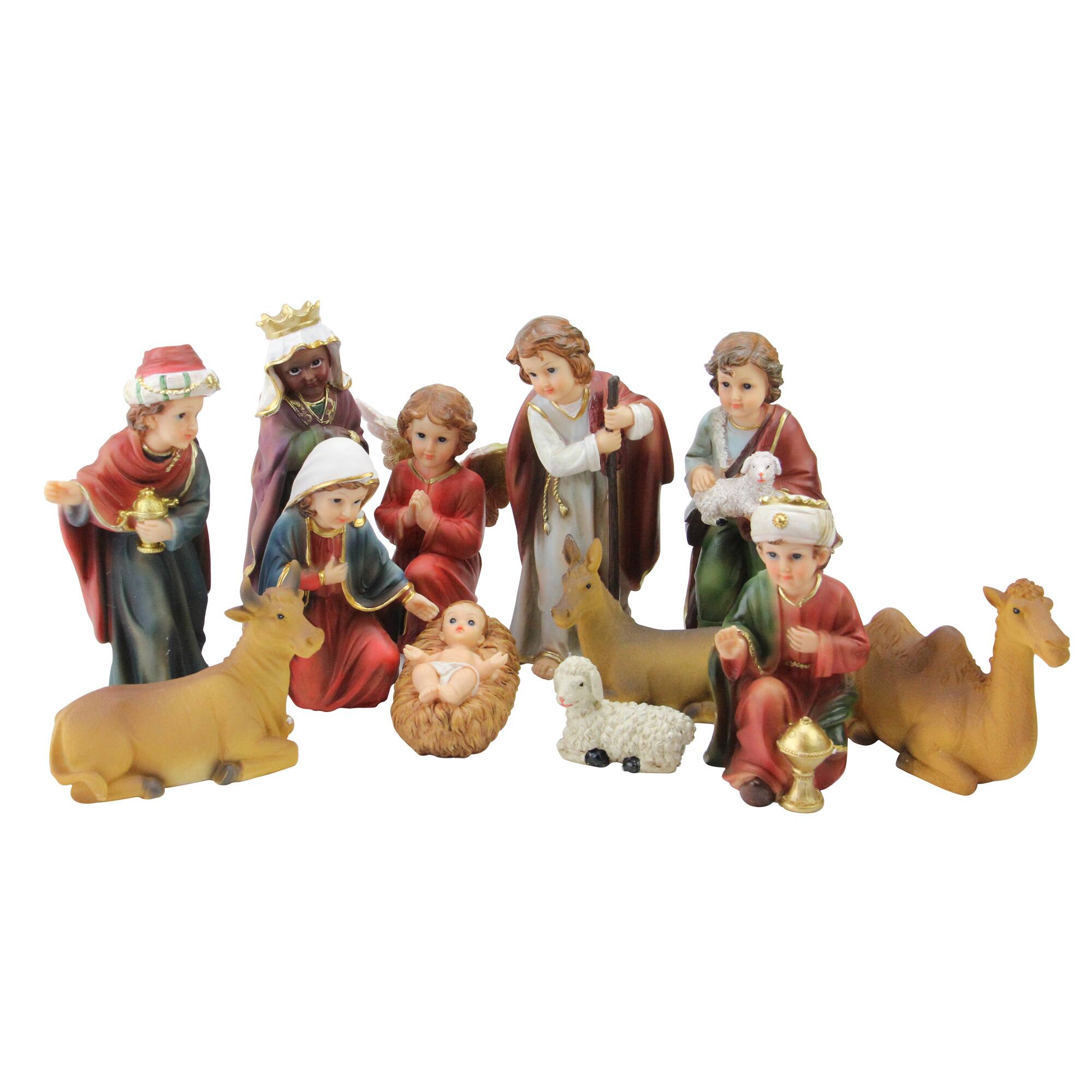 8" Children's First Nativity Set, 12pc.
