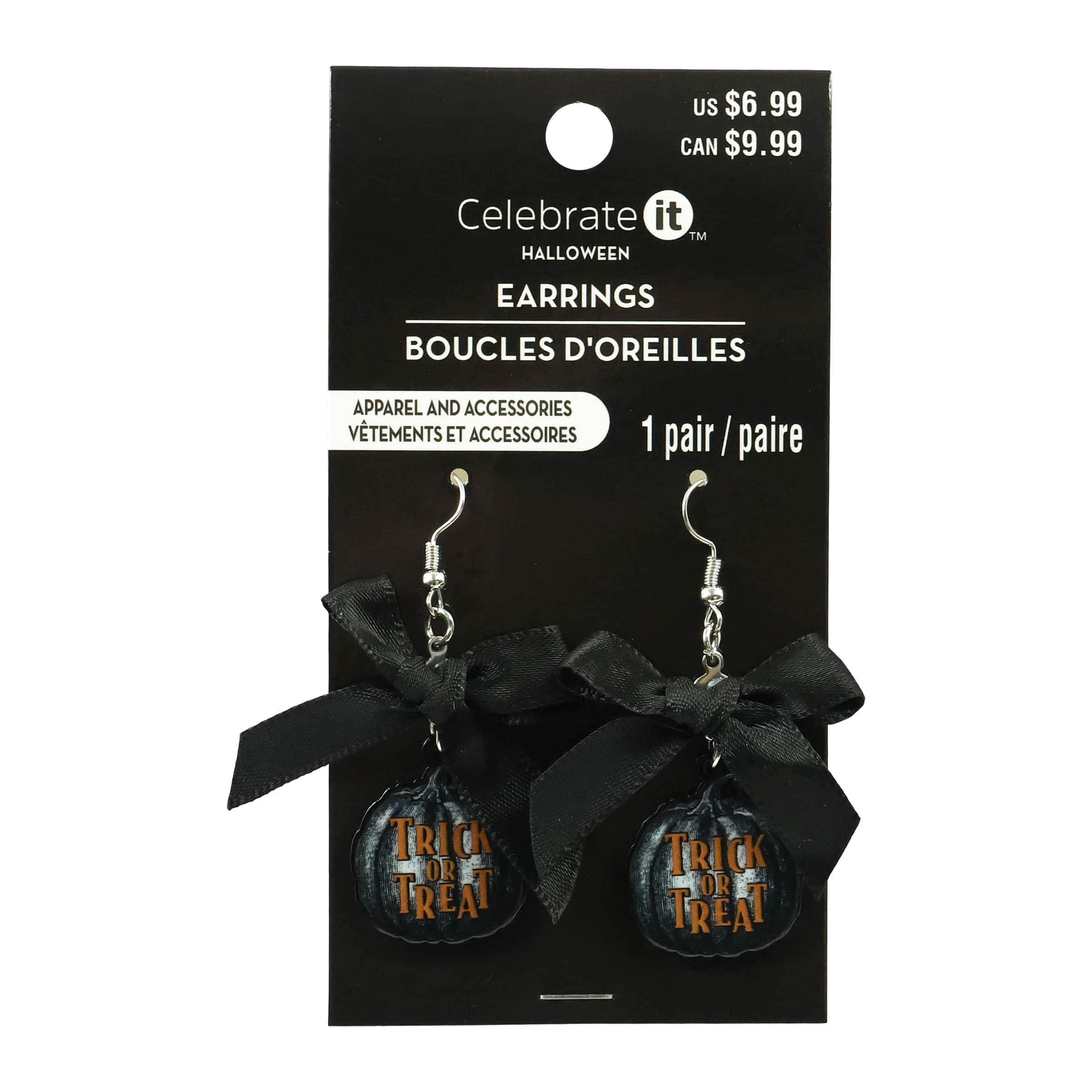 Halloween Pumpkin Earrings by Celebrate It™