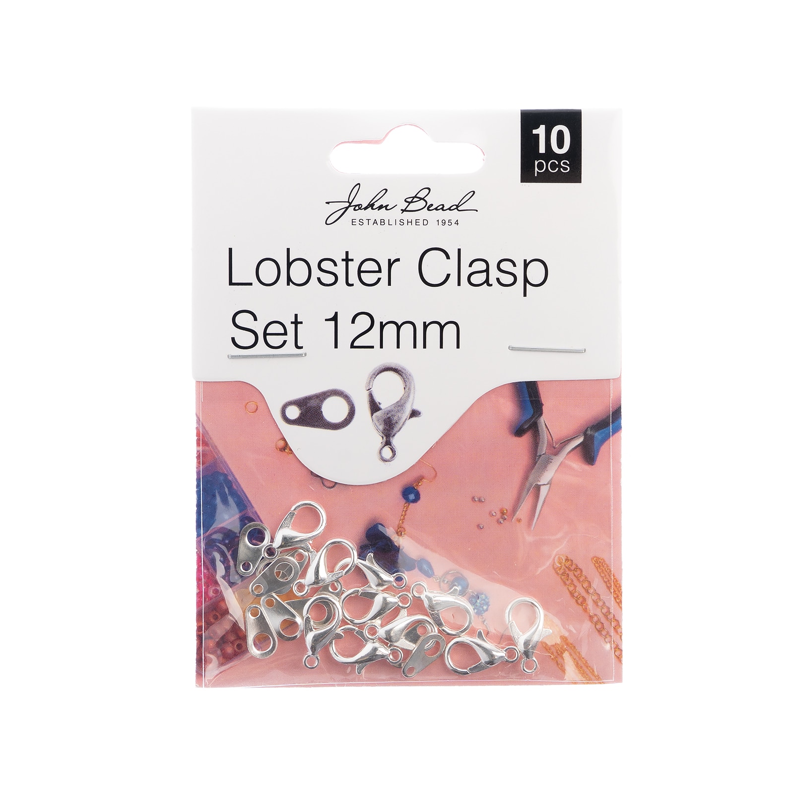 John Bead Must Have Findings 12mm Lobster Clasps