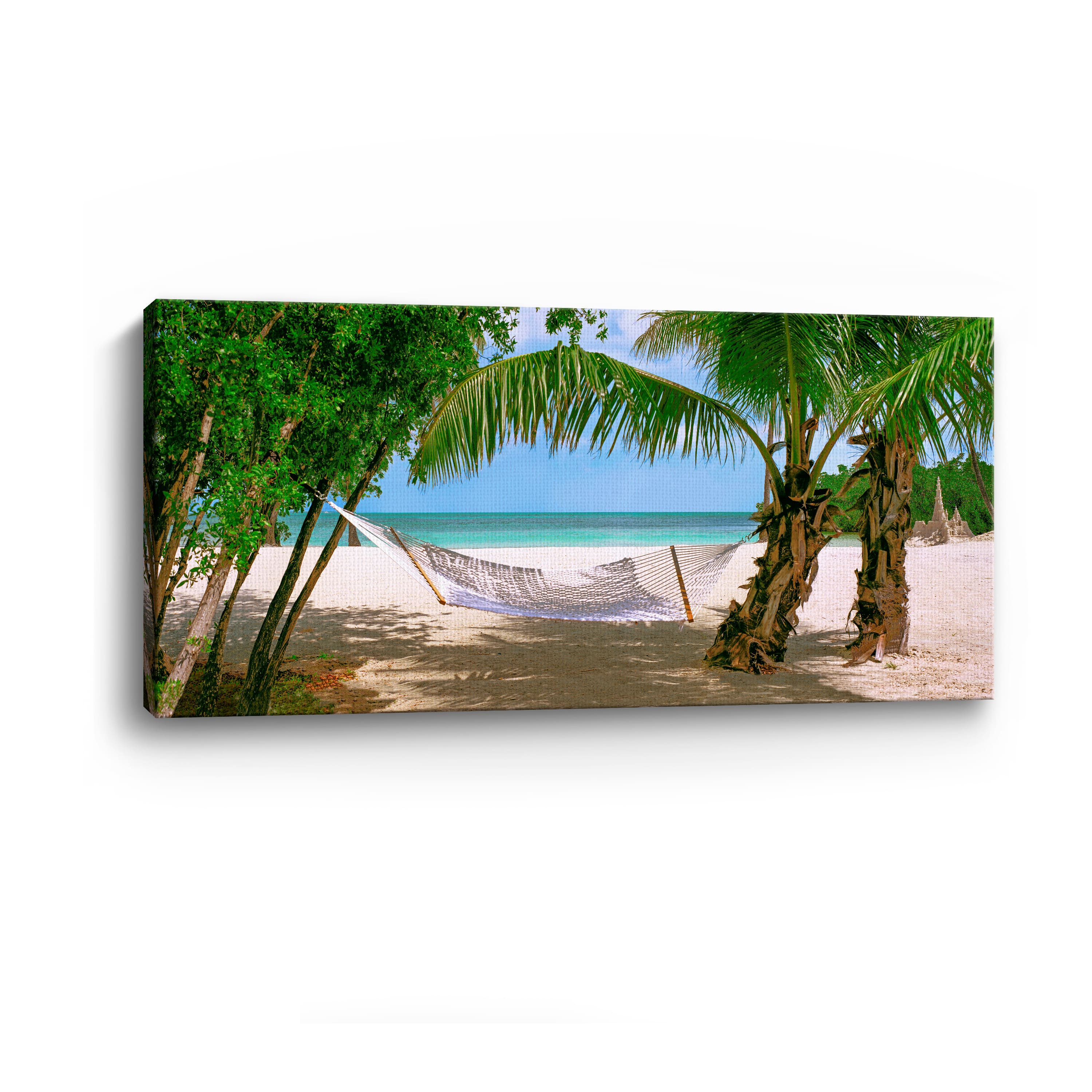 Sand Castle Canvas Giclee