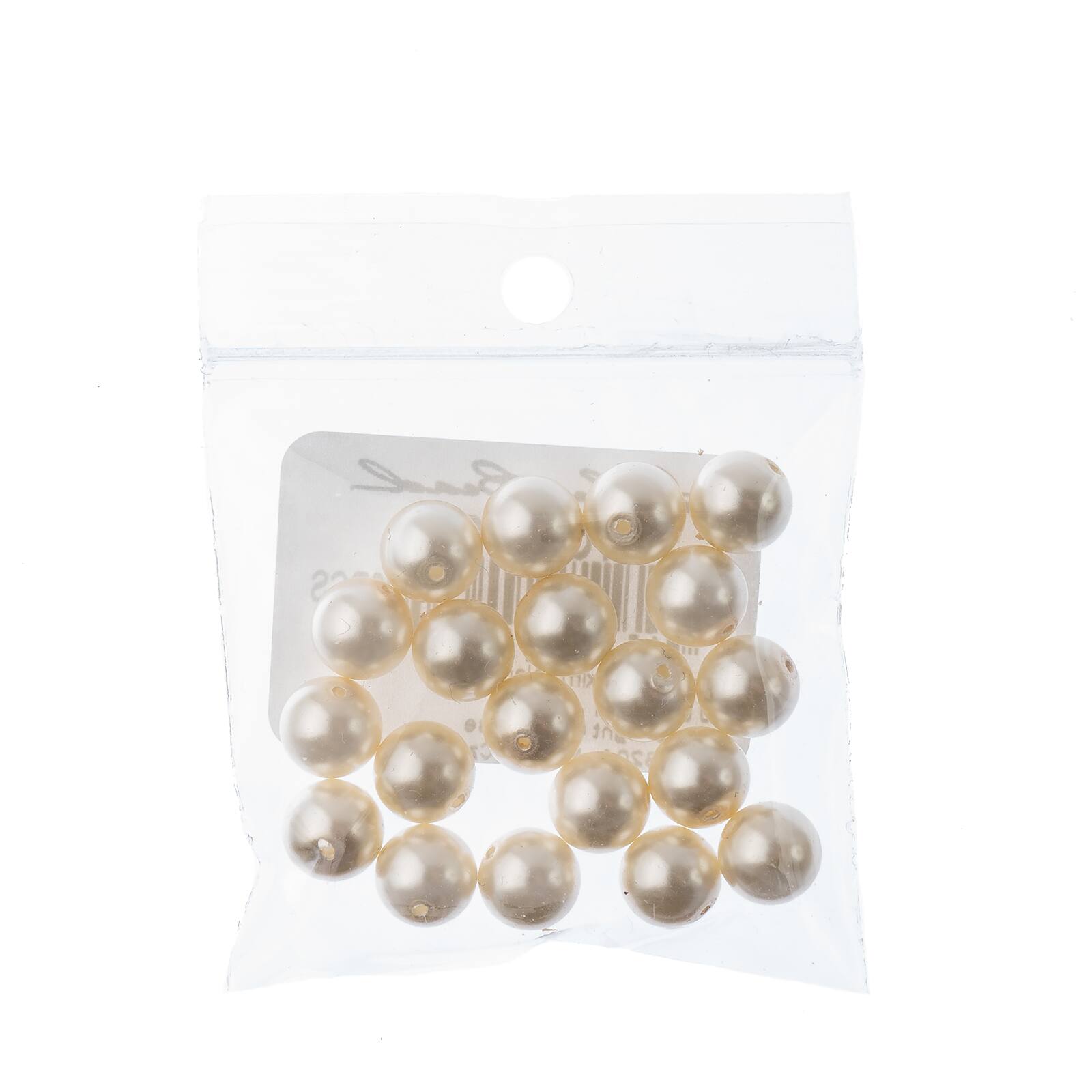 Preciosa Maxima 8mm Glass Nacre Pearls