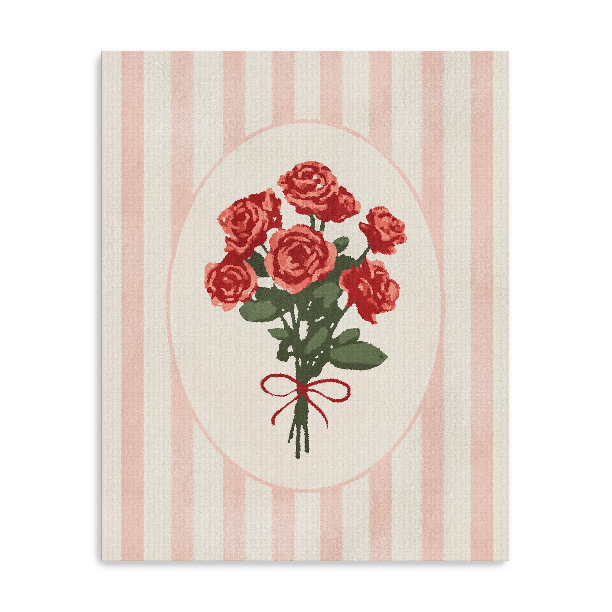 Bouquet of Red Roses Canvas Giclée Art