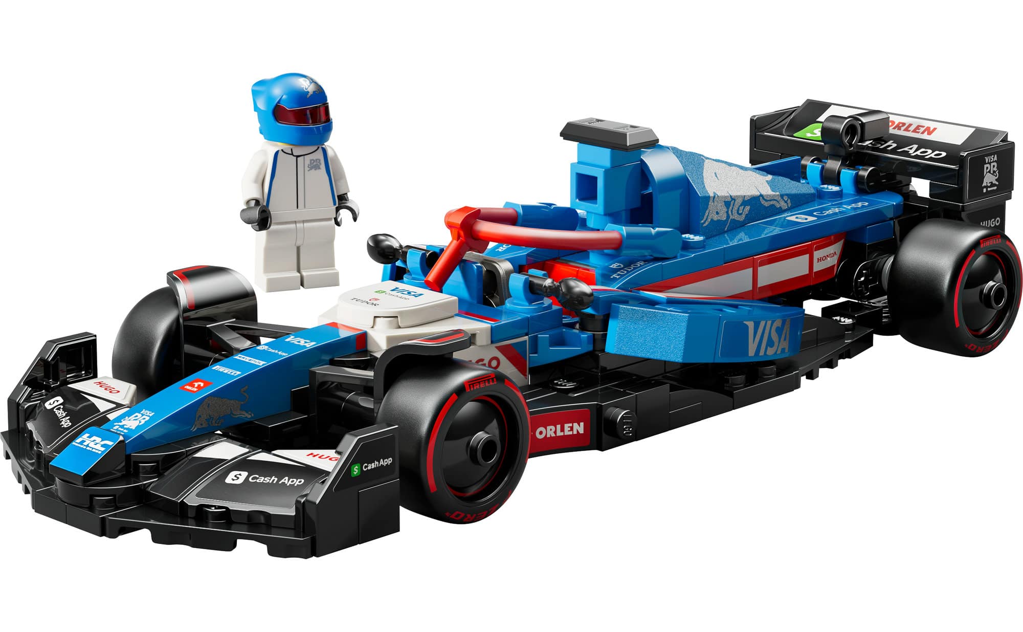 LEGO® Speed Champions Visa Cash App RB VCARB 01 F1® Race Car Vehicle Kit 77246