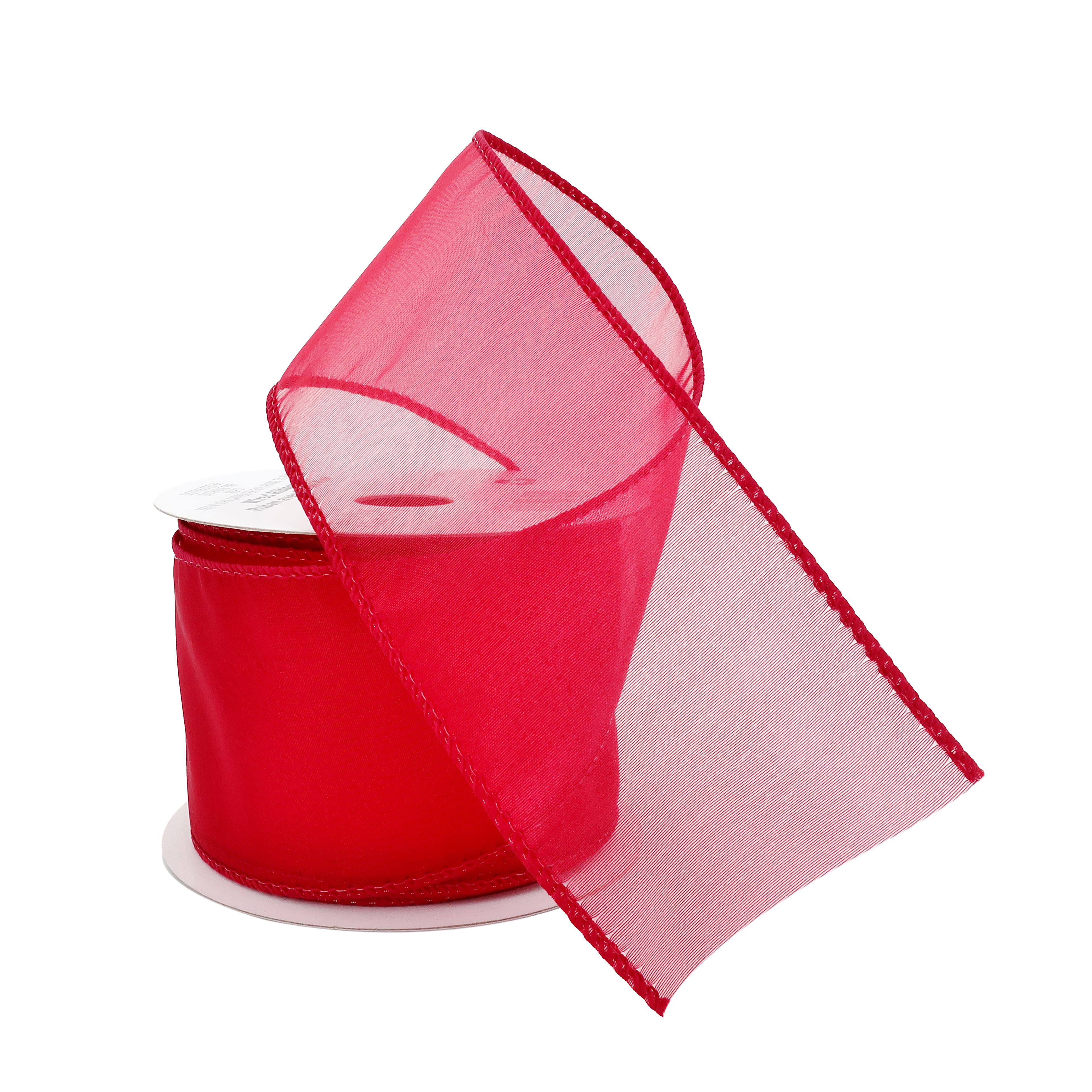 2.5" x 10yd. Sheer Wired Ribbon by Celebrate It® Specialty