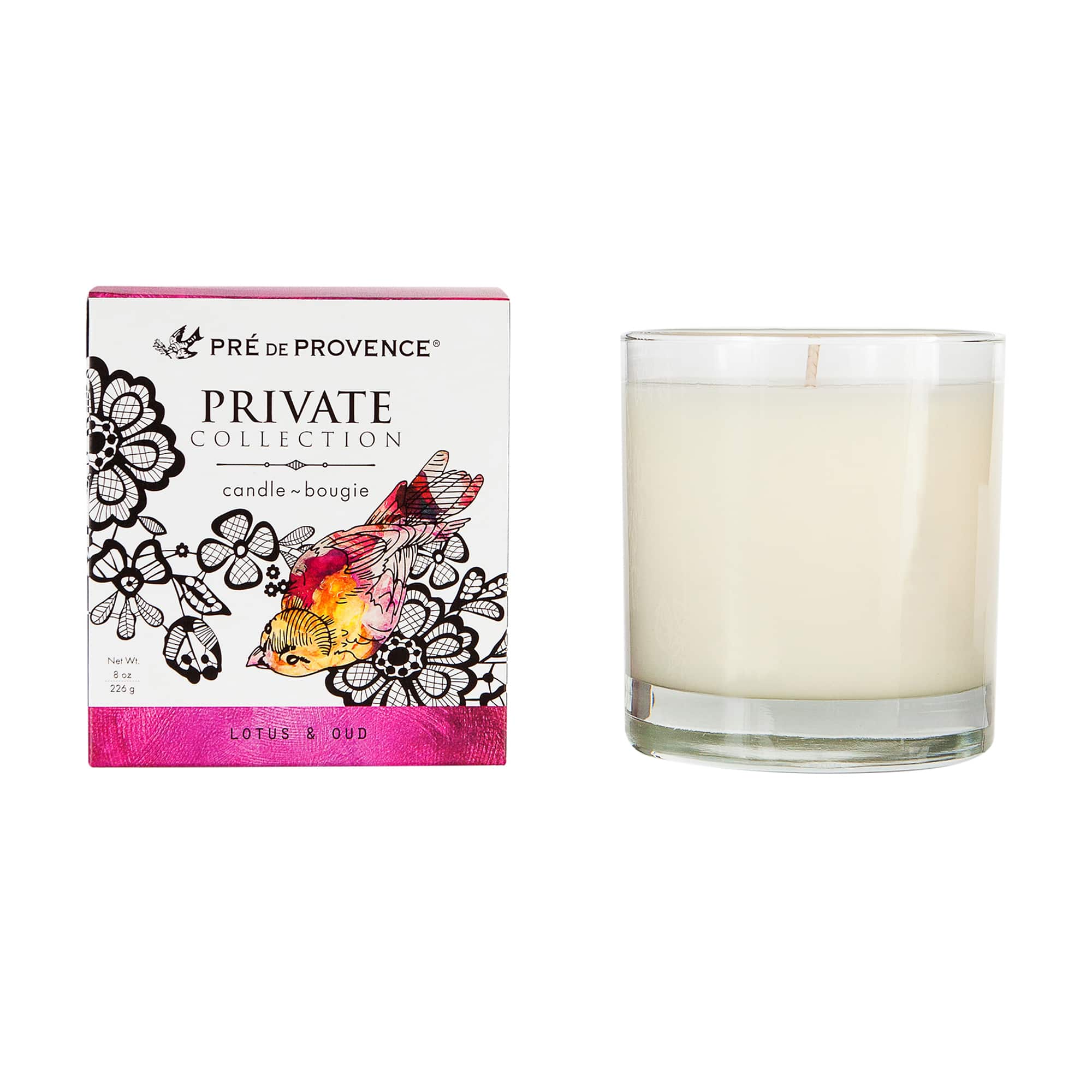 European Soaps Private Collection Jar Candle
