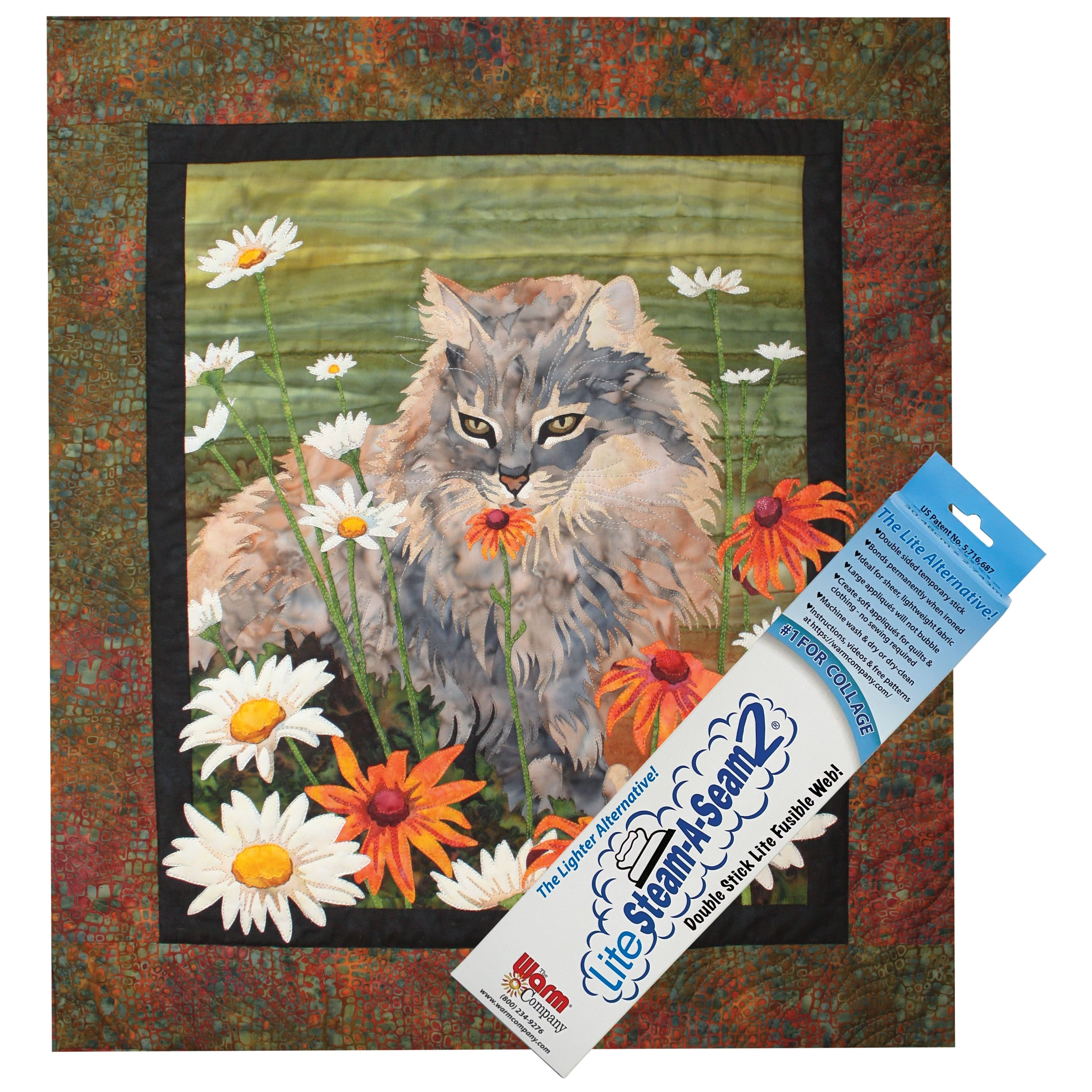 Warm Company® Lite Steam-A-Seam 2® Fusible Web, 12" x 3yd.