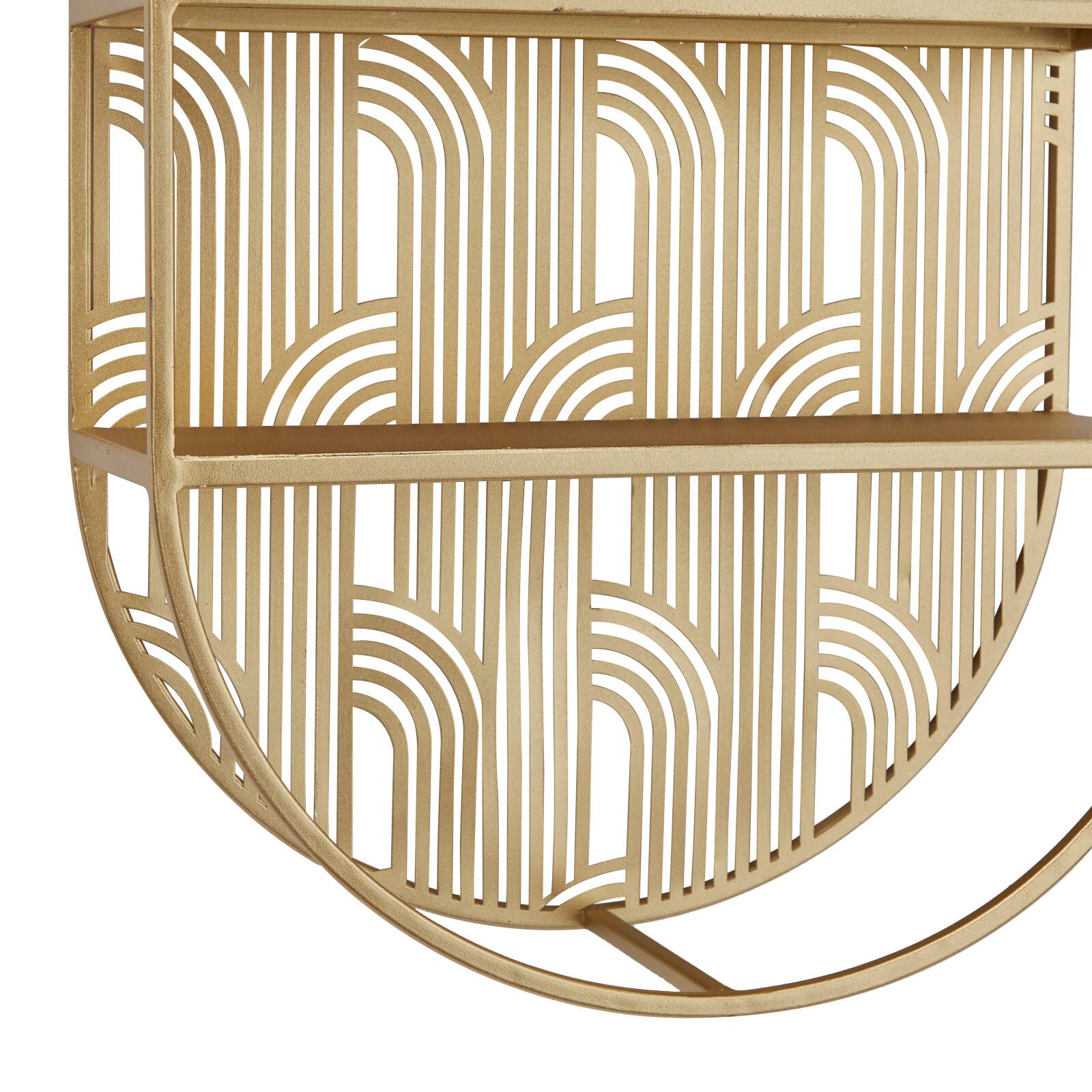 Gold Glam Wall Shelf